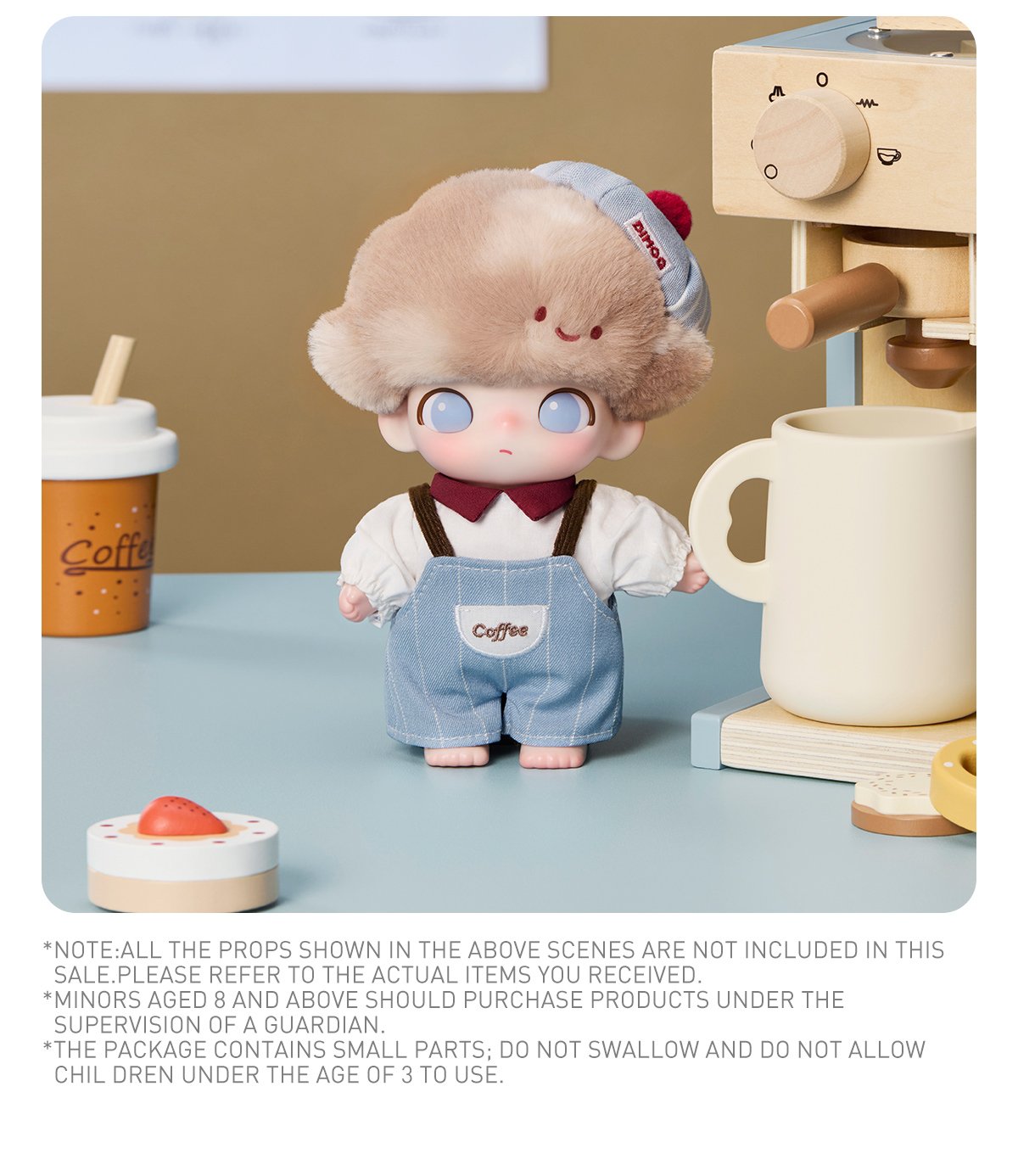 DIMOO Crush on Coffee Series-Vinyl Plush Blister Pack | POP MART
