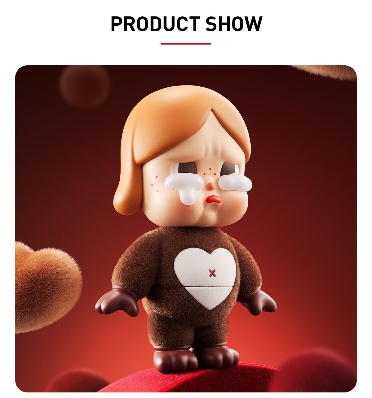 CRYBABY BE MINE FIGURINE - POP MART Official