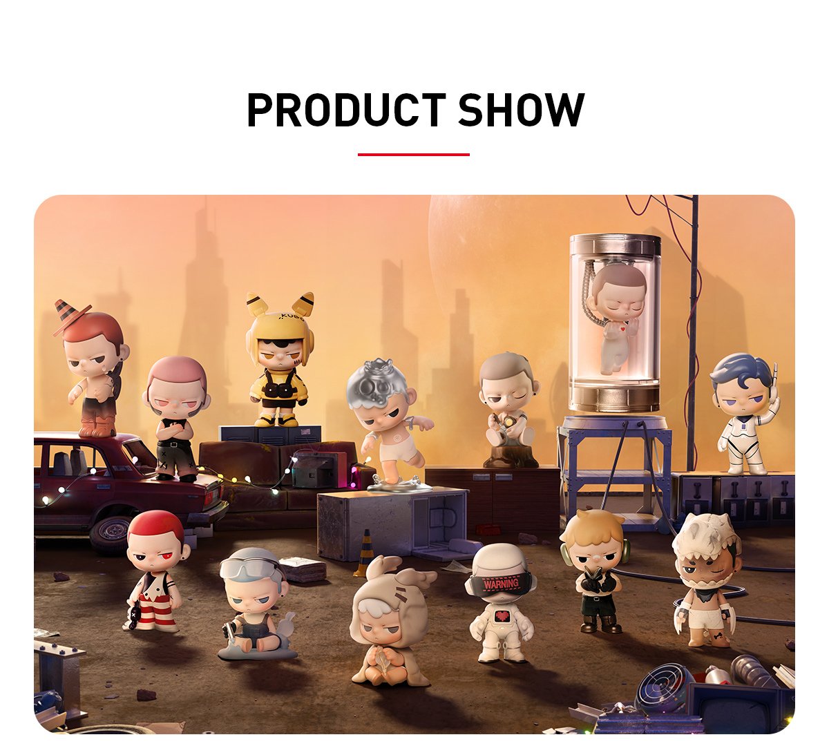 KUBO City of Sunset Series Figures - POP MART Official