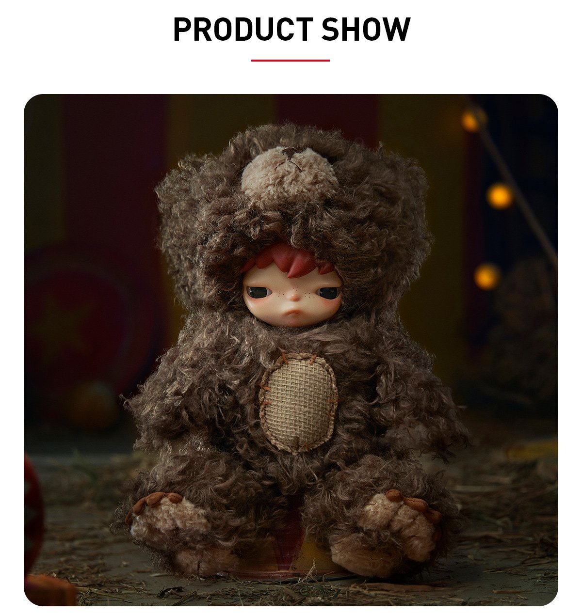 Hirono Bear Vinyl Plush Doll - POP MART Official