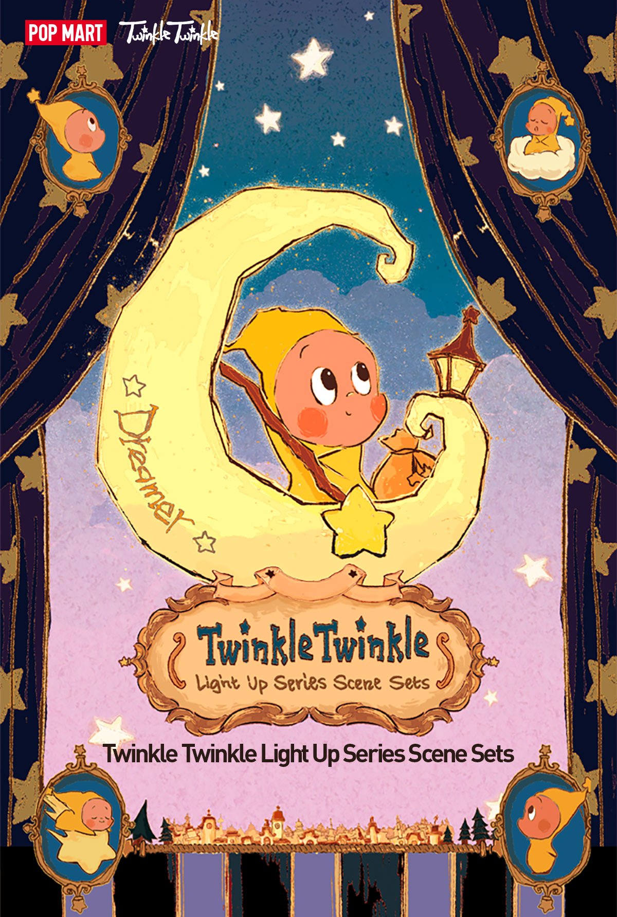 Twinkle Twinkle Light Up Series Scene Sets - POP MART Official