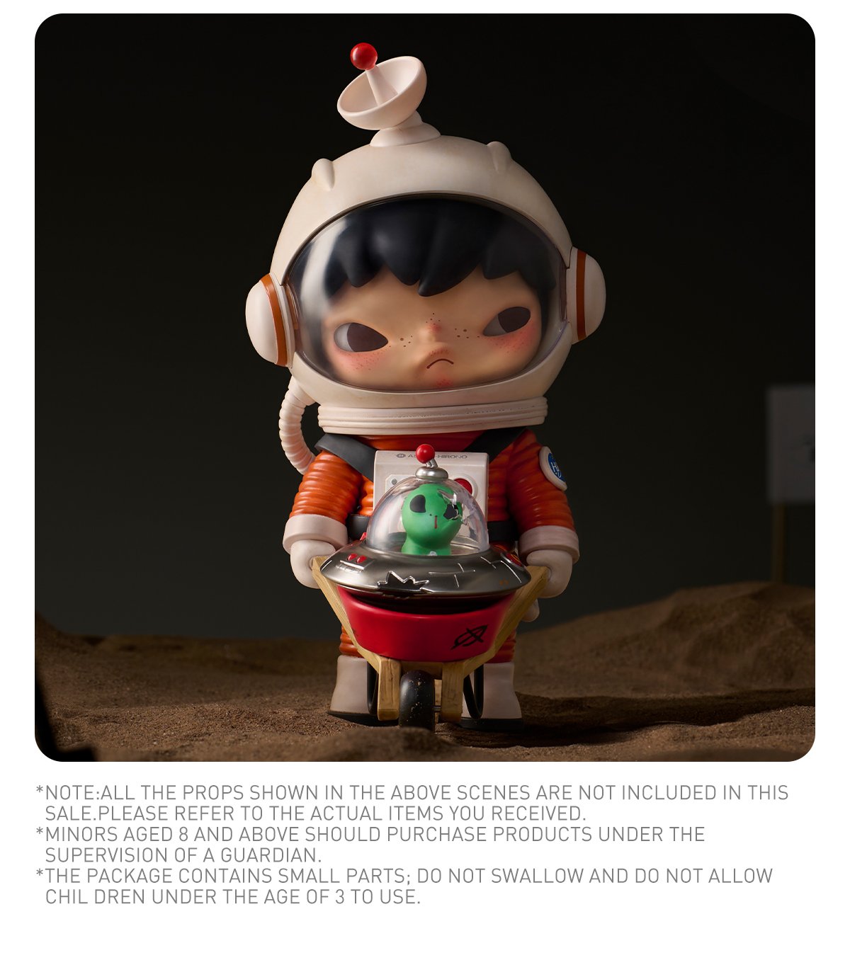 Hirono Search for Aliens Figurine - POP MART Official