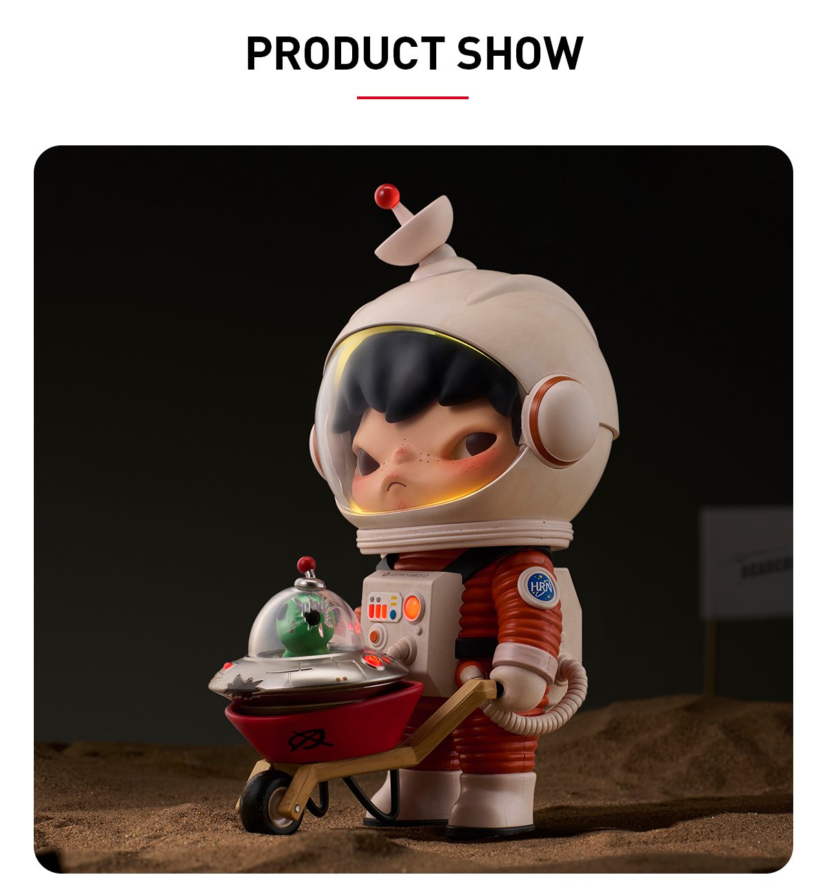 Hirono Search for Aliens Figurine - POP MART Official