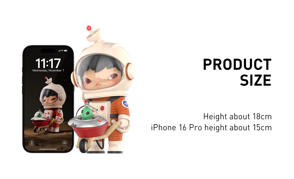 Hirono Search for Aliens Figurine - POP MART Official