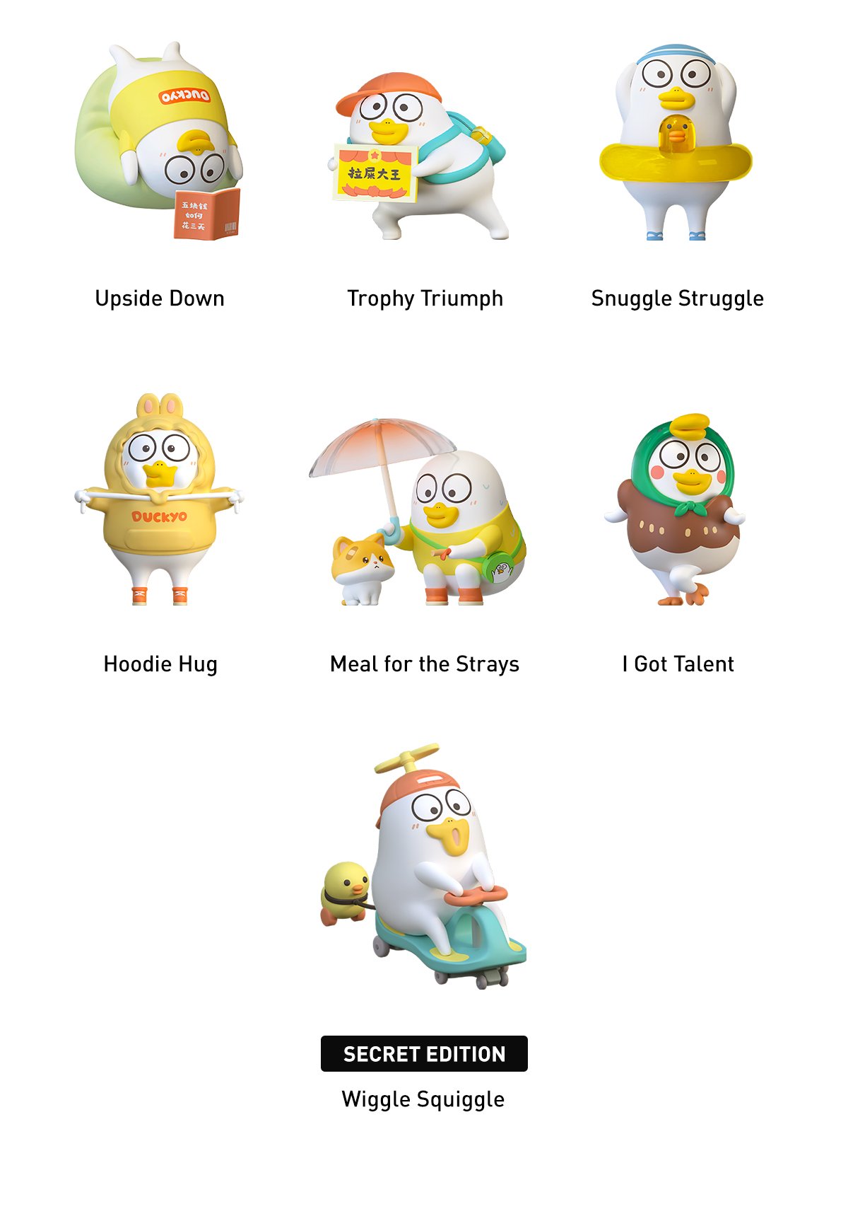 Duckyo Never Grows Up Series Figures - POP MART Official