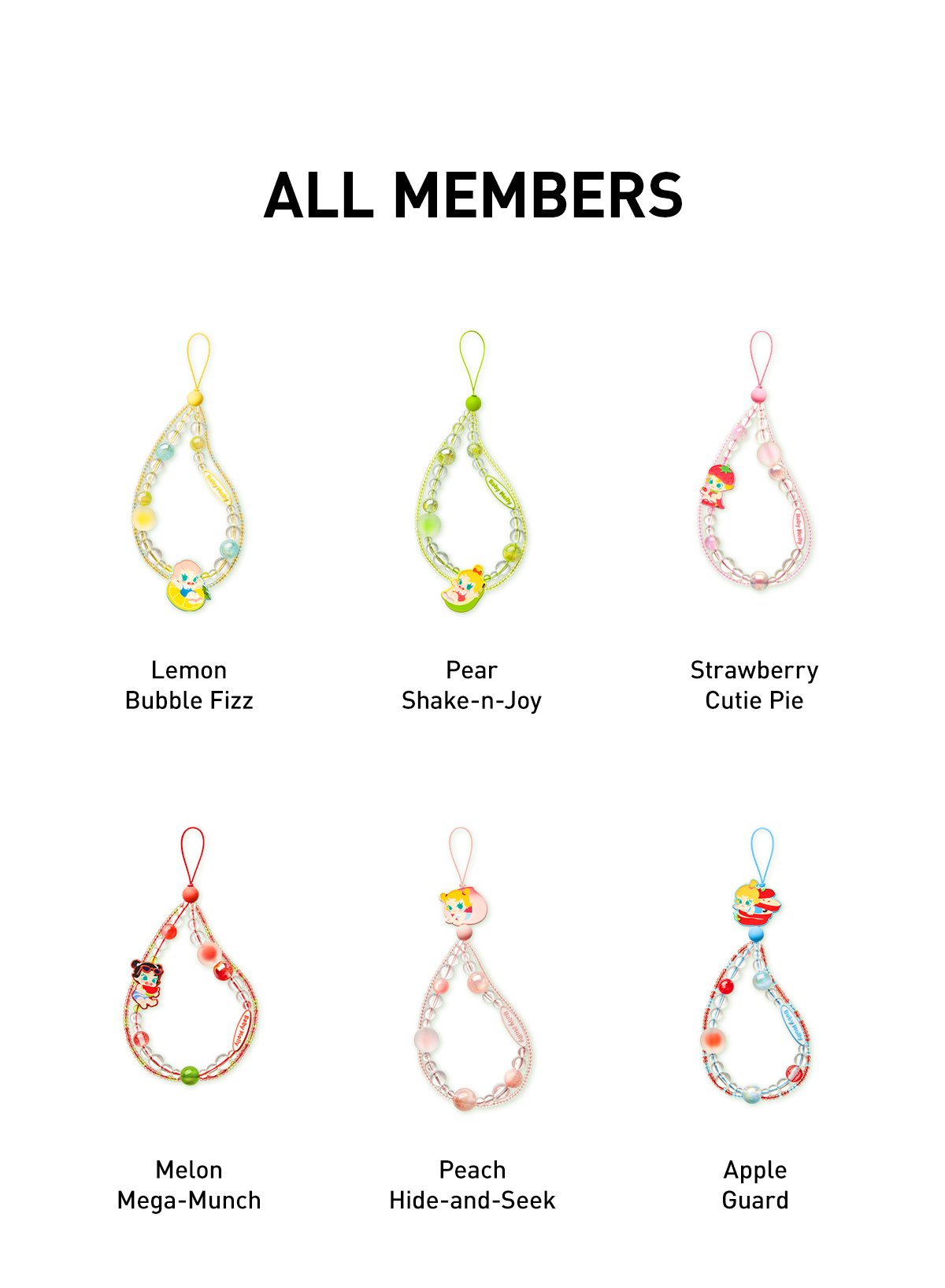 Baby Molly Fruity Aroma Series- Phone Charm Blind Box | POP MART