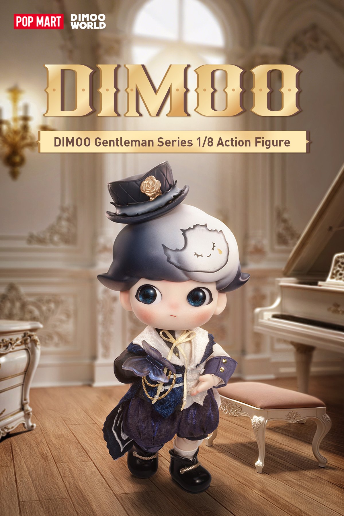 DIMOO Gentleman Series 1/8 Action Figure - POP MART Official