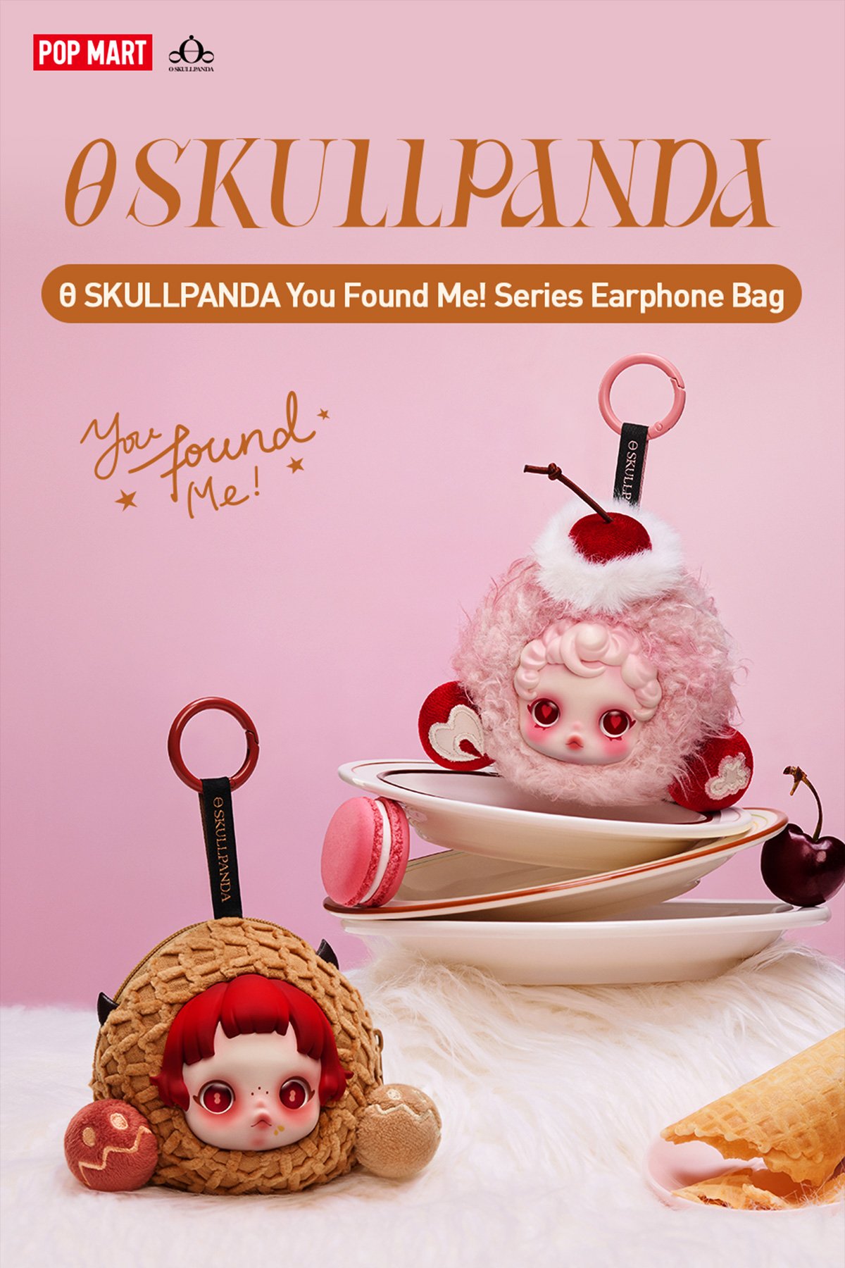 SKULLPANDA You Found Me Pranky Peanut 9個 SKULLPANDA You Found Me！Series Earphone Bag-Pranky Peanut | POP