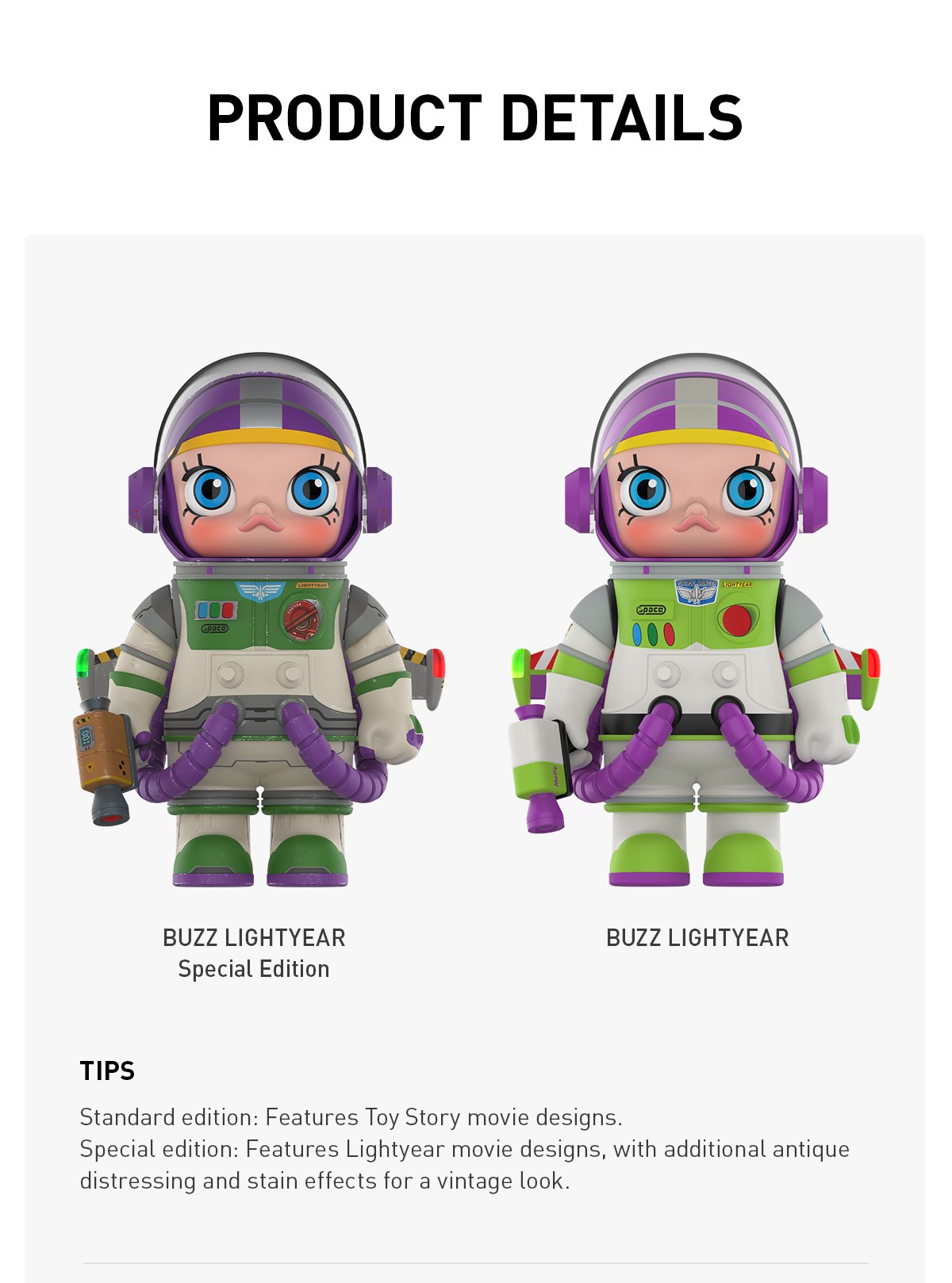 MEGA SPACE MOLLY 1000% BUZZ LIGHTYEAR | POP MART Official