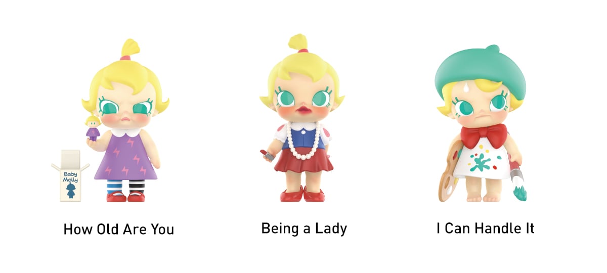Baby Molly When I was Three！Series Figures - POP MART Official