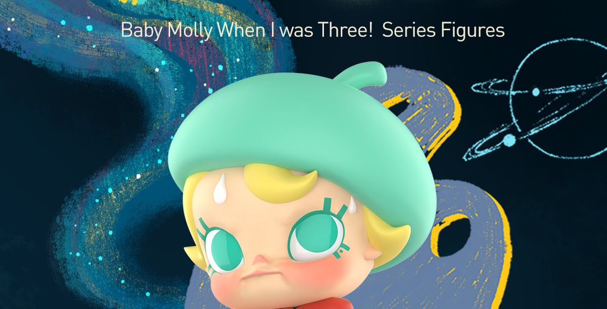 Baby Molly When I was Three！Series Figures - POP MART Official