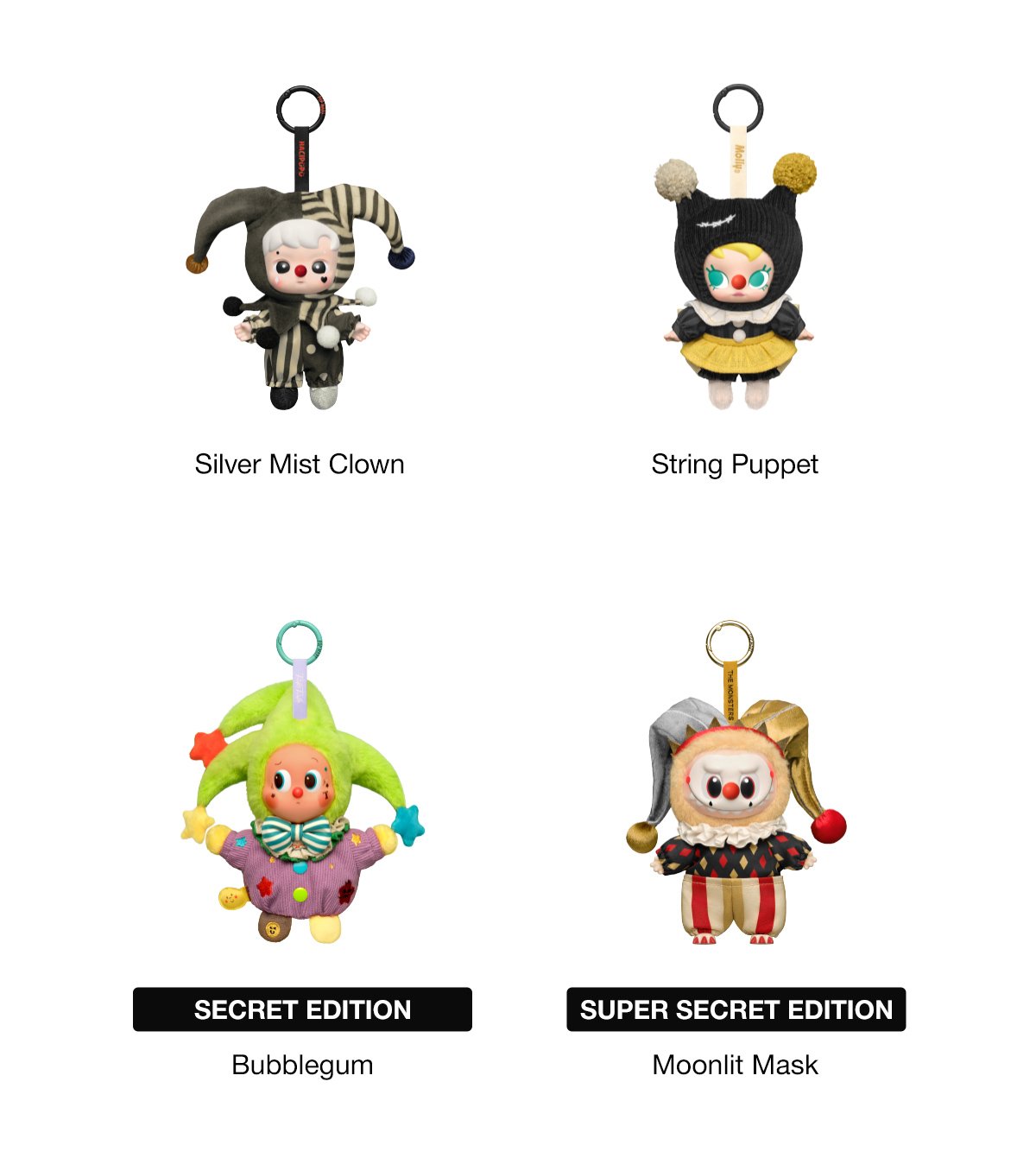 WHY SO SERIOUS Series-Vinyl Plush Pendant Blind Box | POP MART