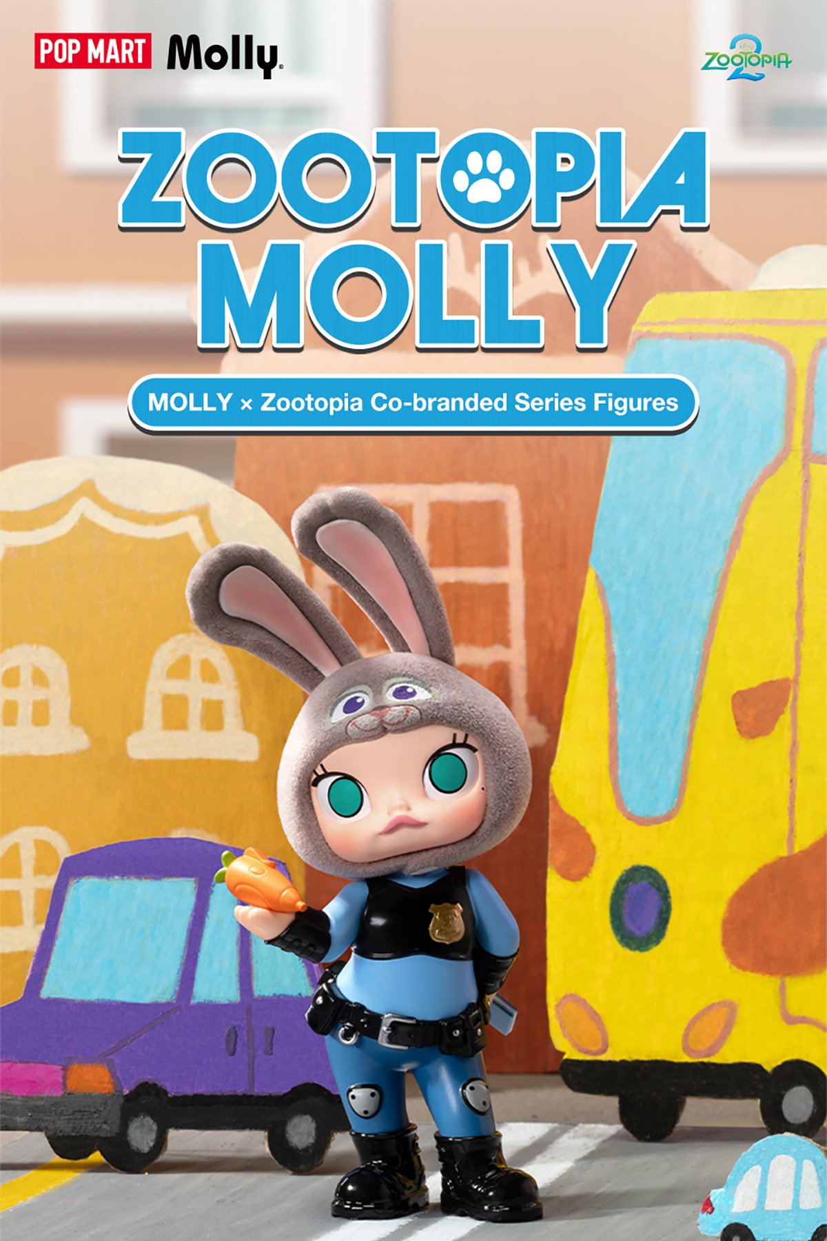 MOLLY × Zootopia Co-branded Series Figures - POP MART Official