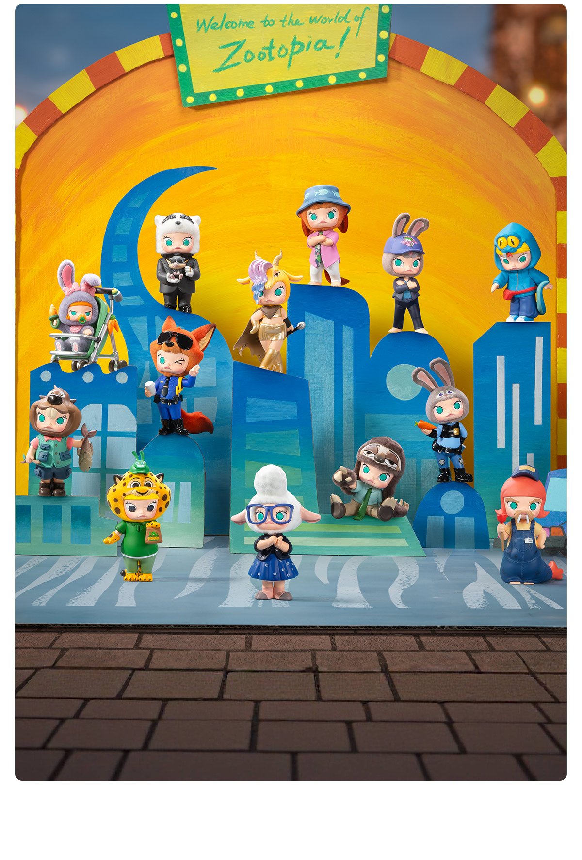 MOLLY × Zootopia Co-branded Series Figures | POP MART Official