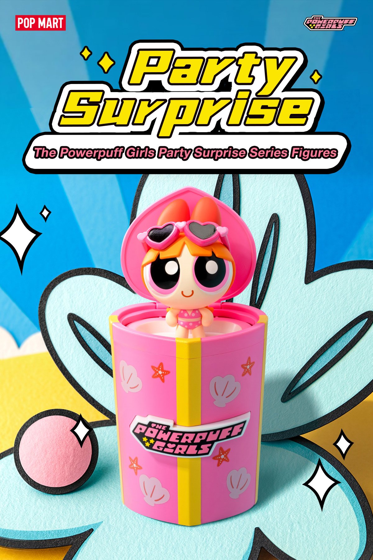 The Powerpuff Girls Party Surprise Series Figures - POP MART Official