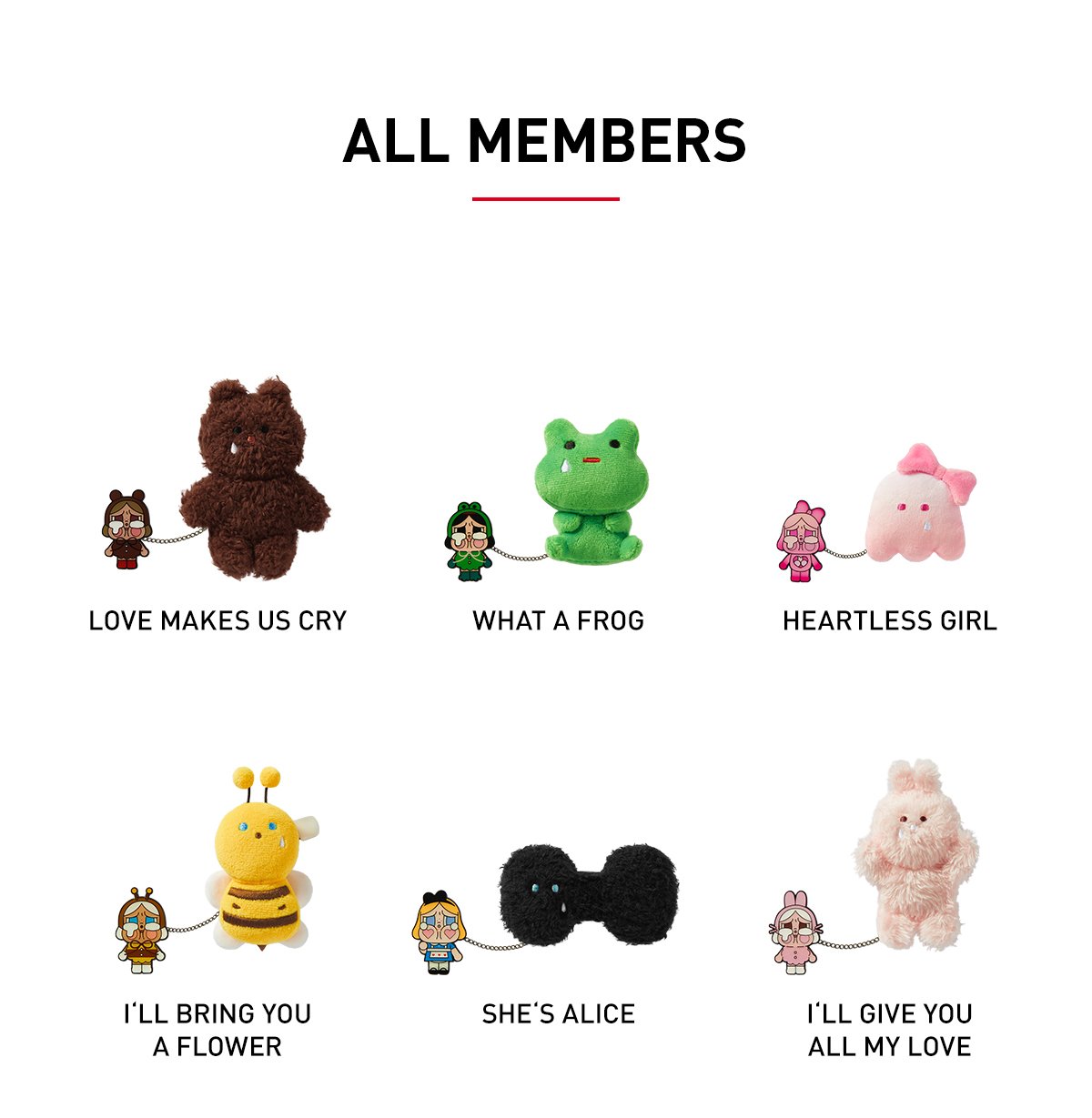 CRYBABY Crying Again Series-Plush Badge Blind Box - POP MART Official
