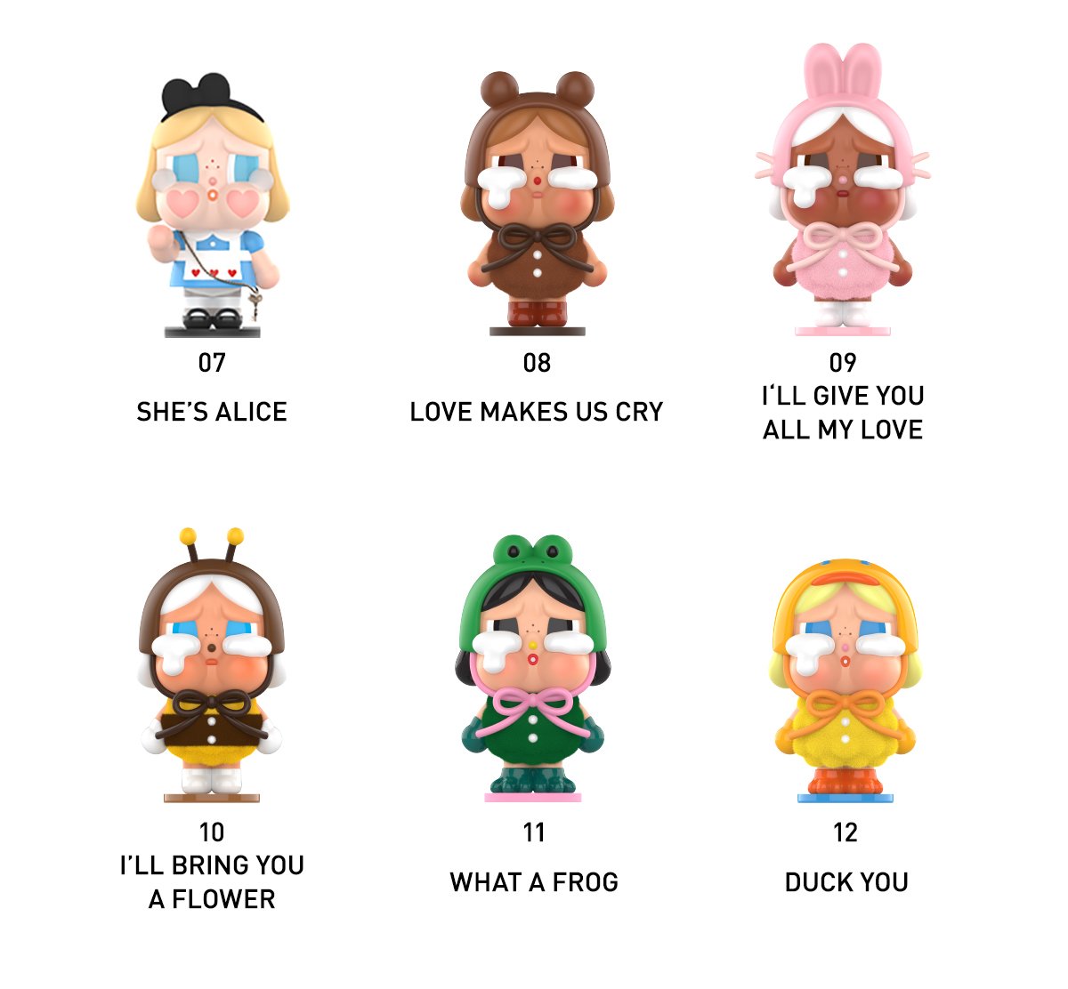 CRYBABY Crying Again Series Figures | POP MART Official