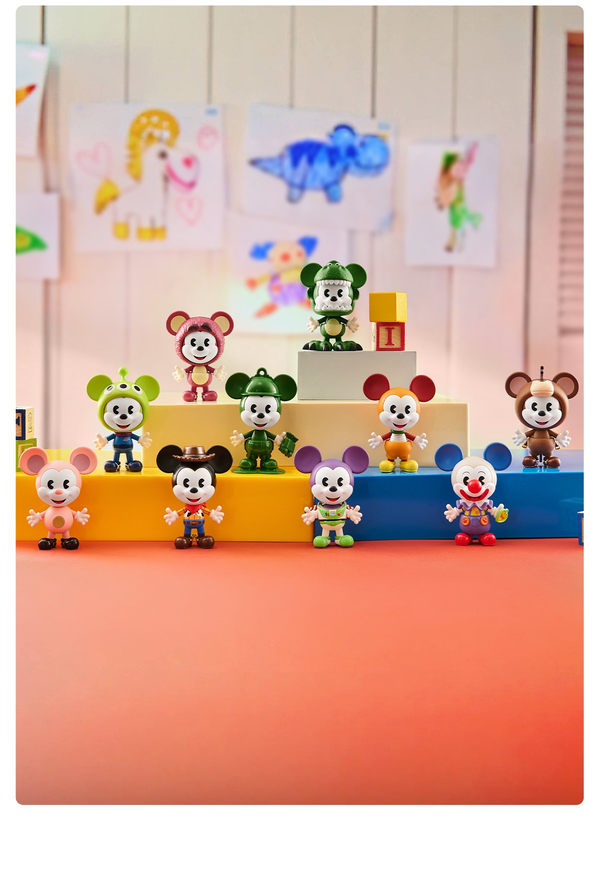 Disney Mickey Remixed: Mickey Meets Pixar Series Figures - POP