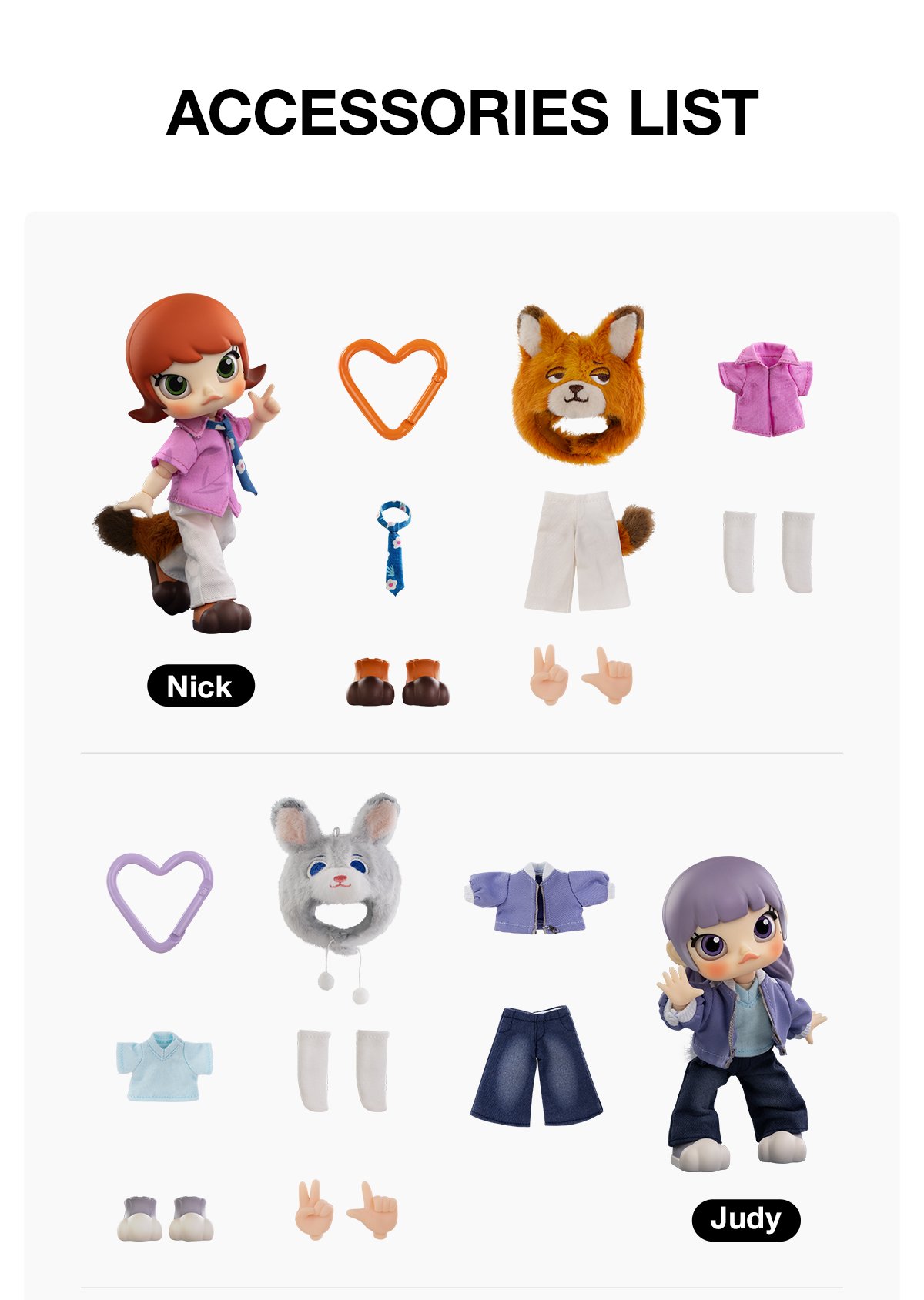 MOLLY ZOOTOPIA 2 Series 1/12 Action Figure - POP MART Official
