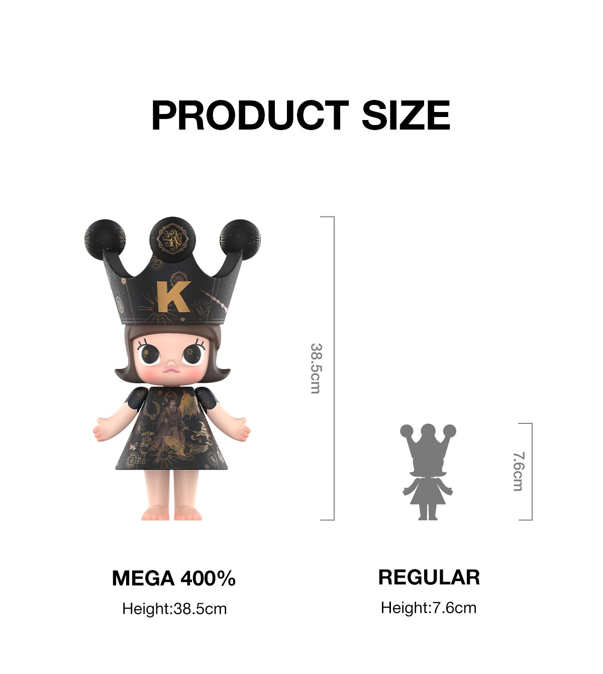 MEGA ROYAL MOLLY 400% Harry Potter - POP MART Official