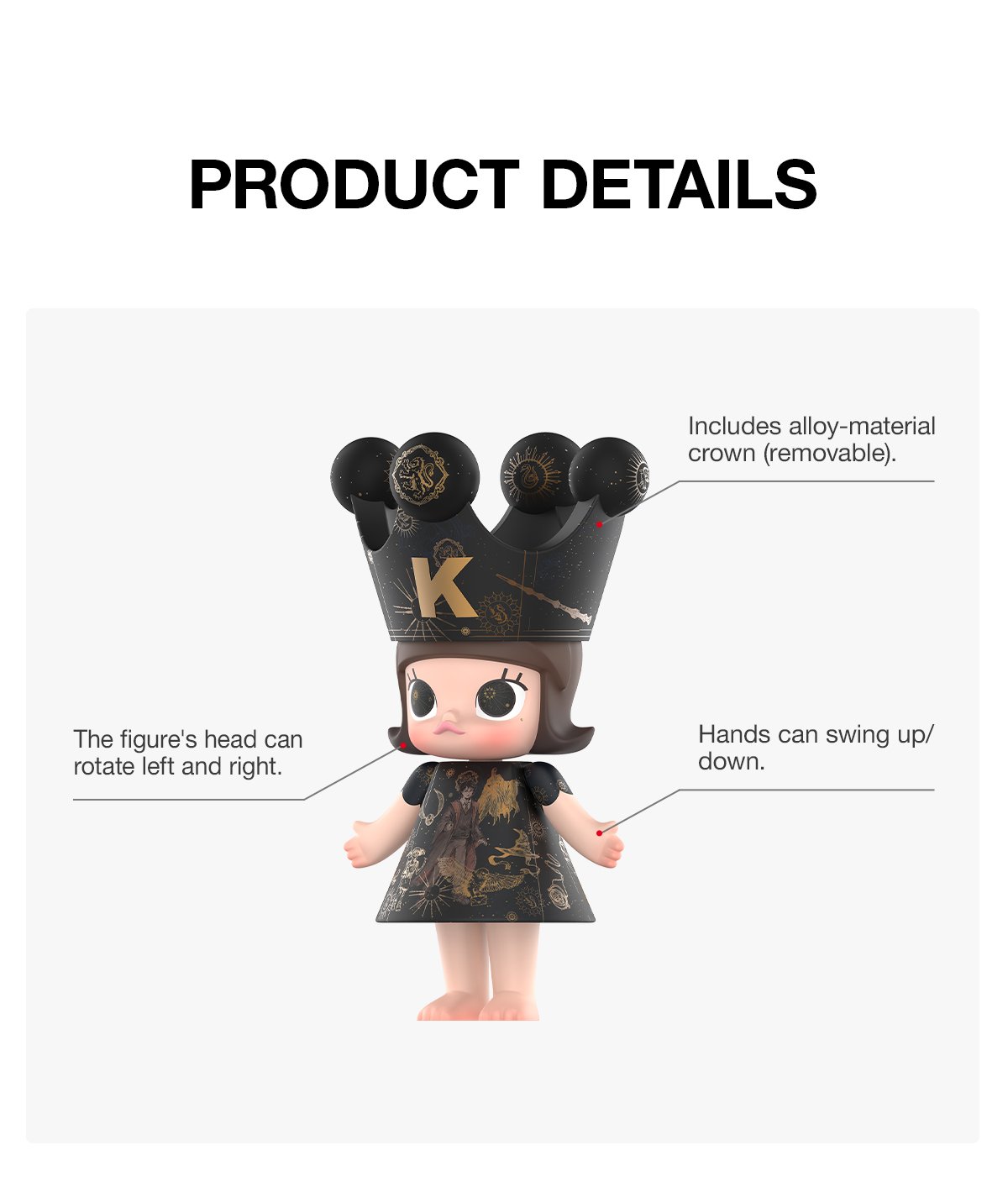 MEGA ROYAL MOLLY 400% Harry Potter - POP MART Official