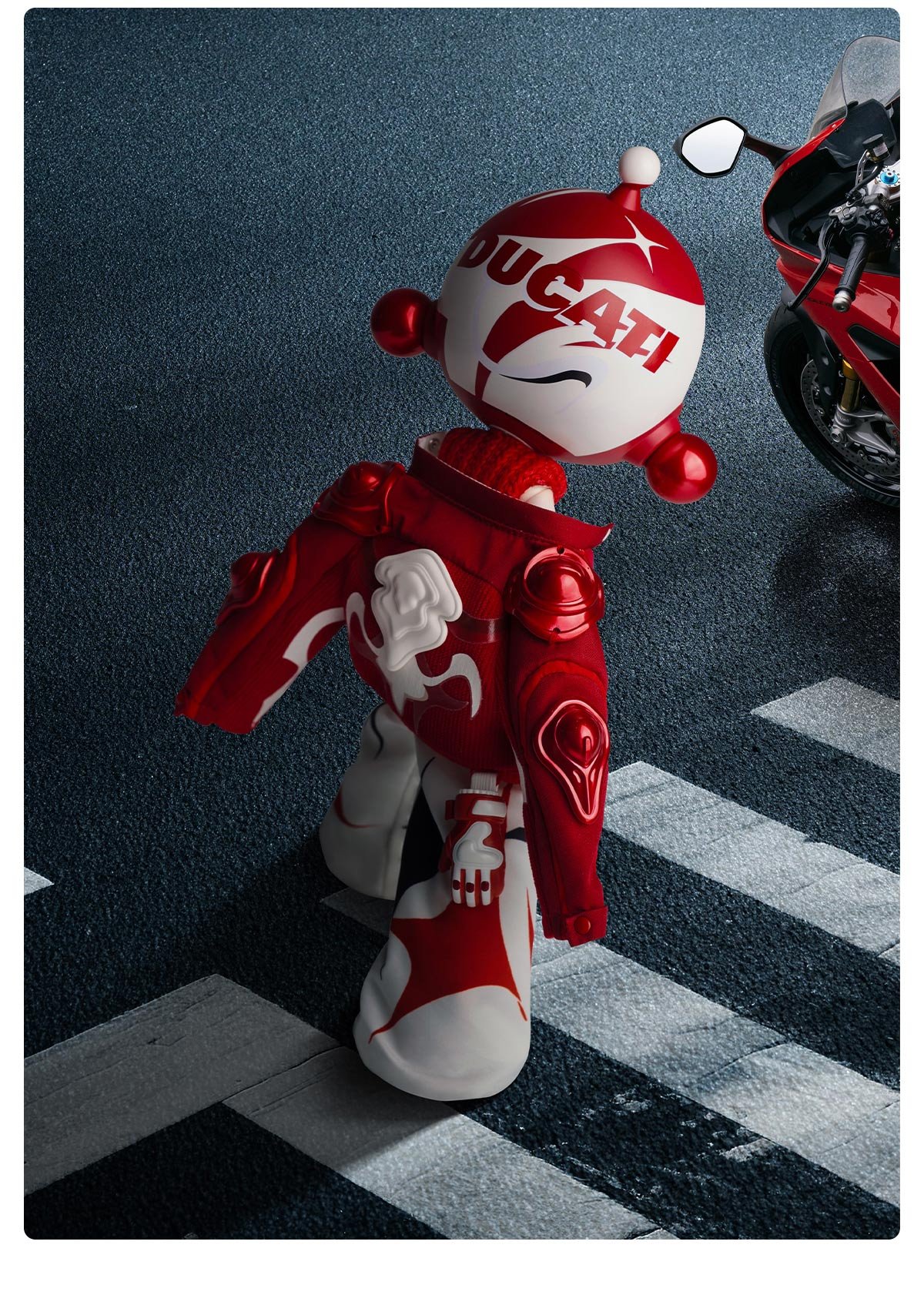 SKULLPANDA × DUCATI 1/6 Action Figure | POP MART Official