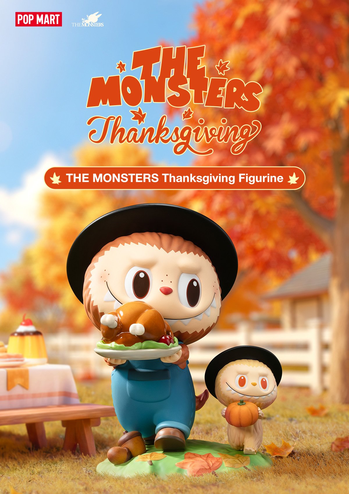 THE MONSTERS Thanksgiving Figurine | POP MART Official