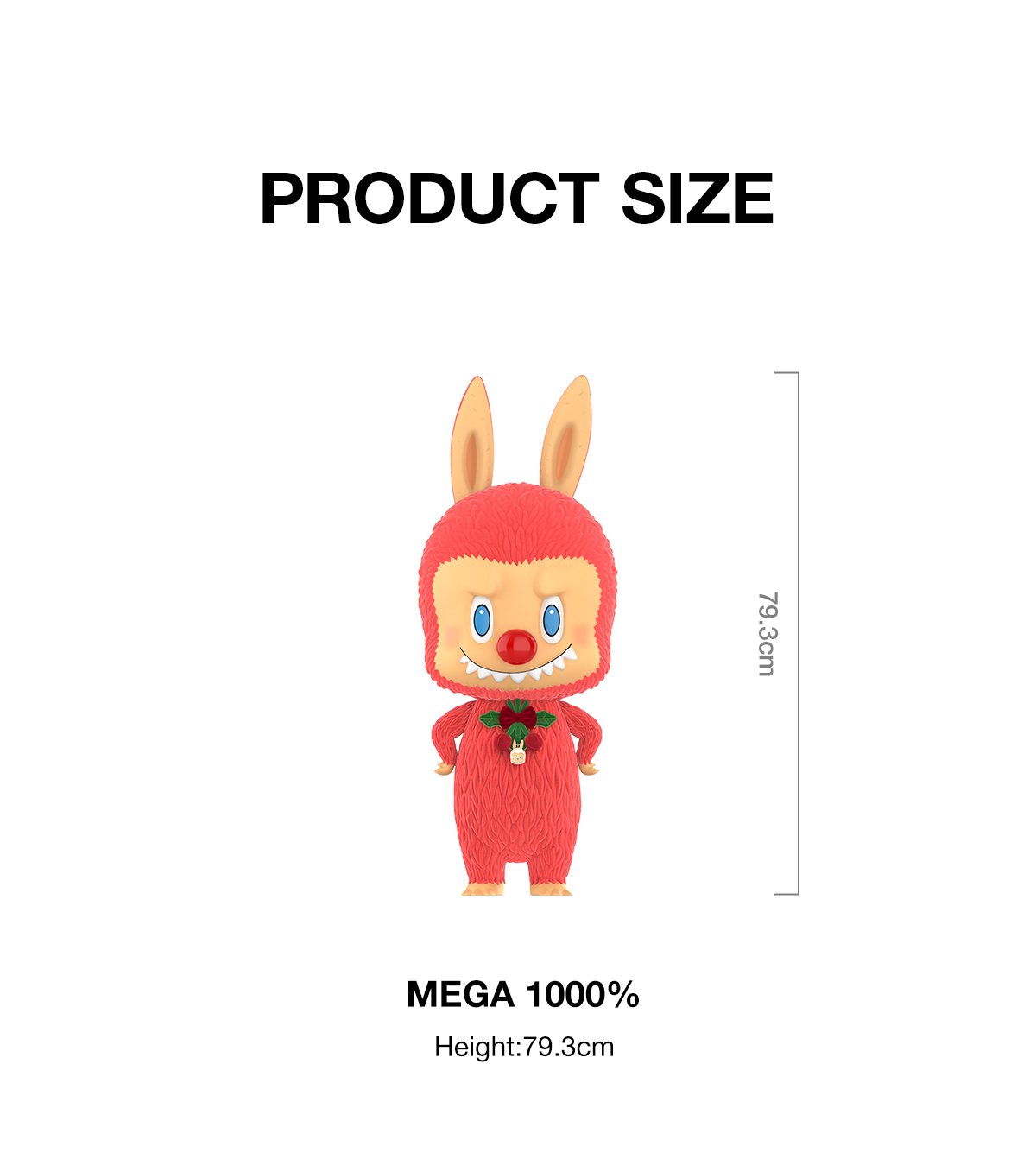 MEGA LABUBU TEC 1000% Winter Holiday | POP MART Official