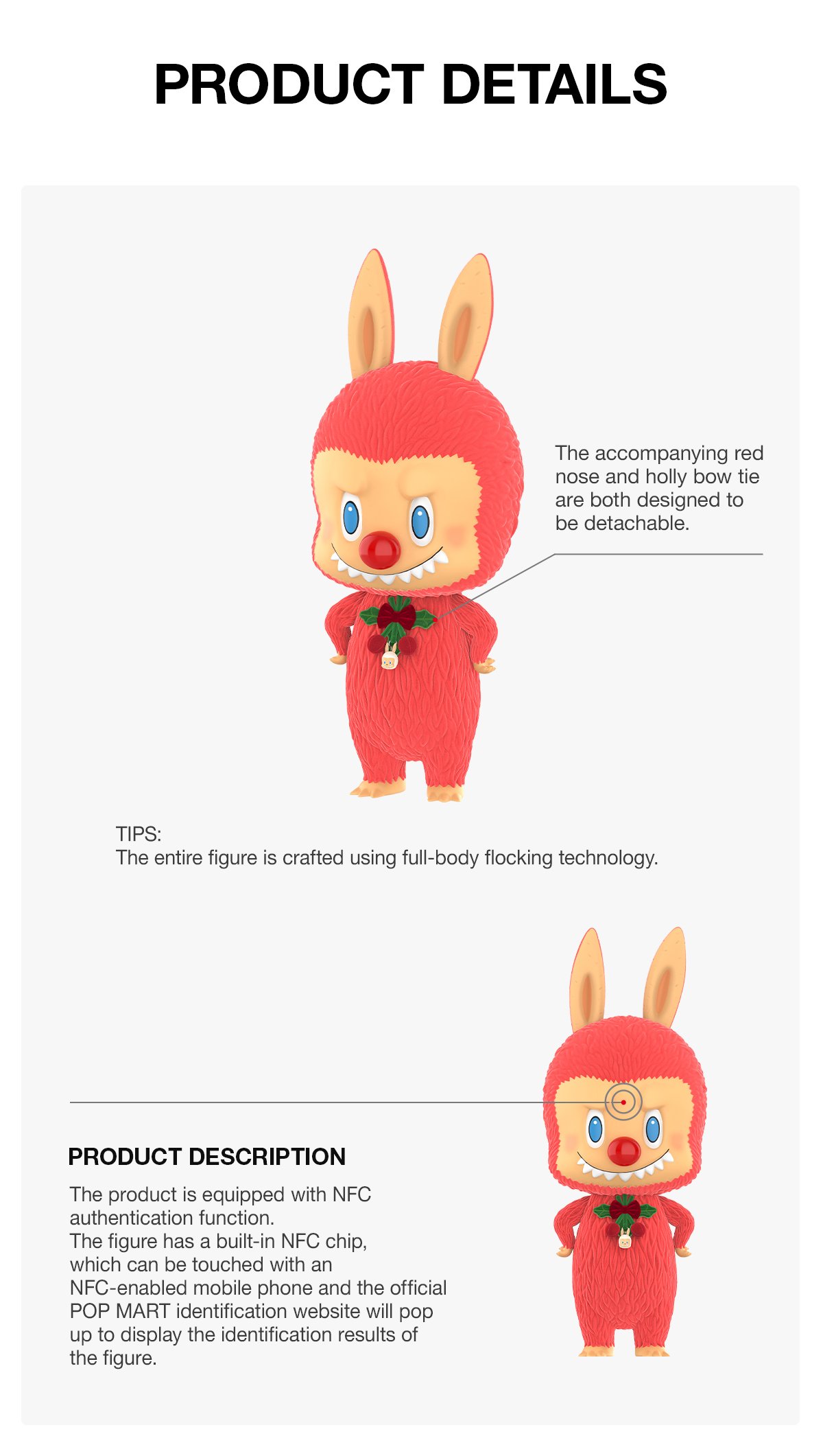 MEGA LABUBU TEC 1000% Winter Holiday | POP MART Official
