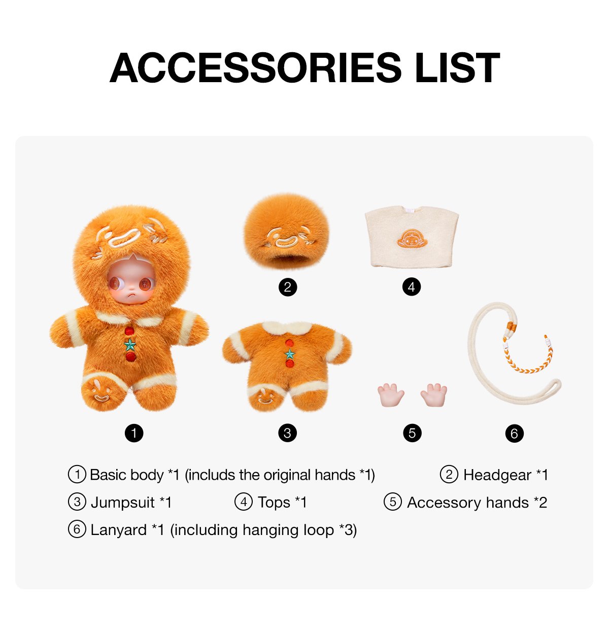 Zsiga Gingerbread Man 1/8 Action Figure - POP MART Official