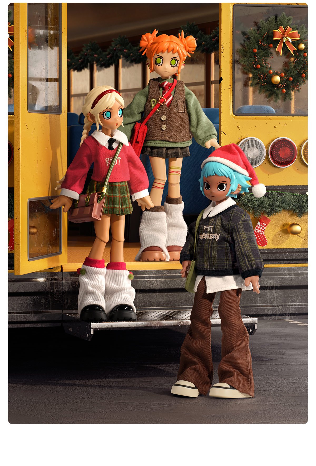 Peach Riot Winter Break OOTD Series 1/8 Action Figure - POP MART
