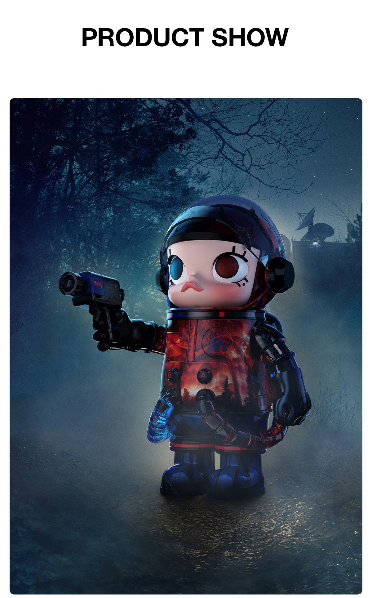MEGA SPACE MOLLY 1000% Stranger Things | POP MART Official