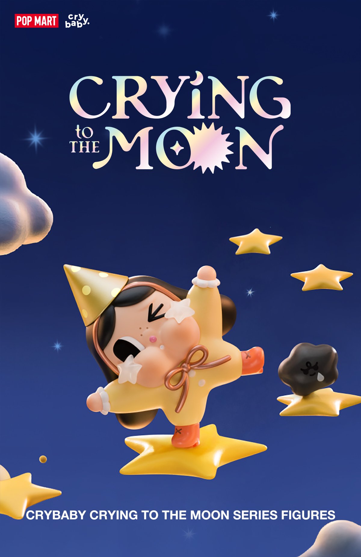 CRYBABY CRYING TO THE MOON SERIES FIGURES - POP MART Official