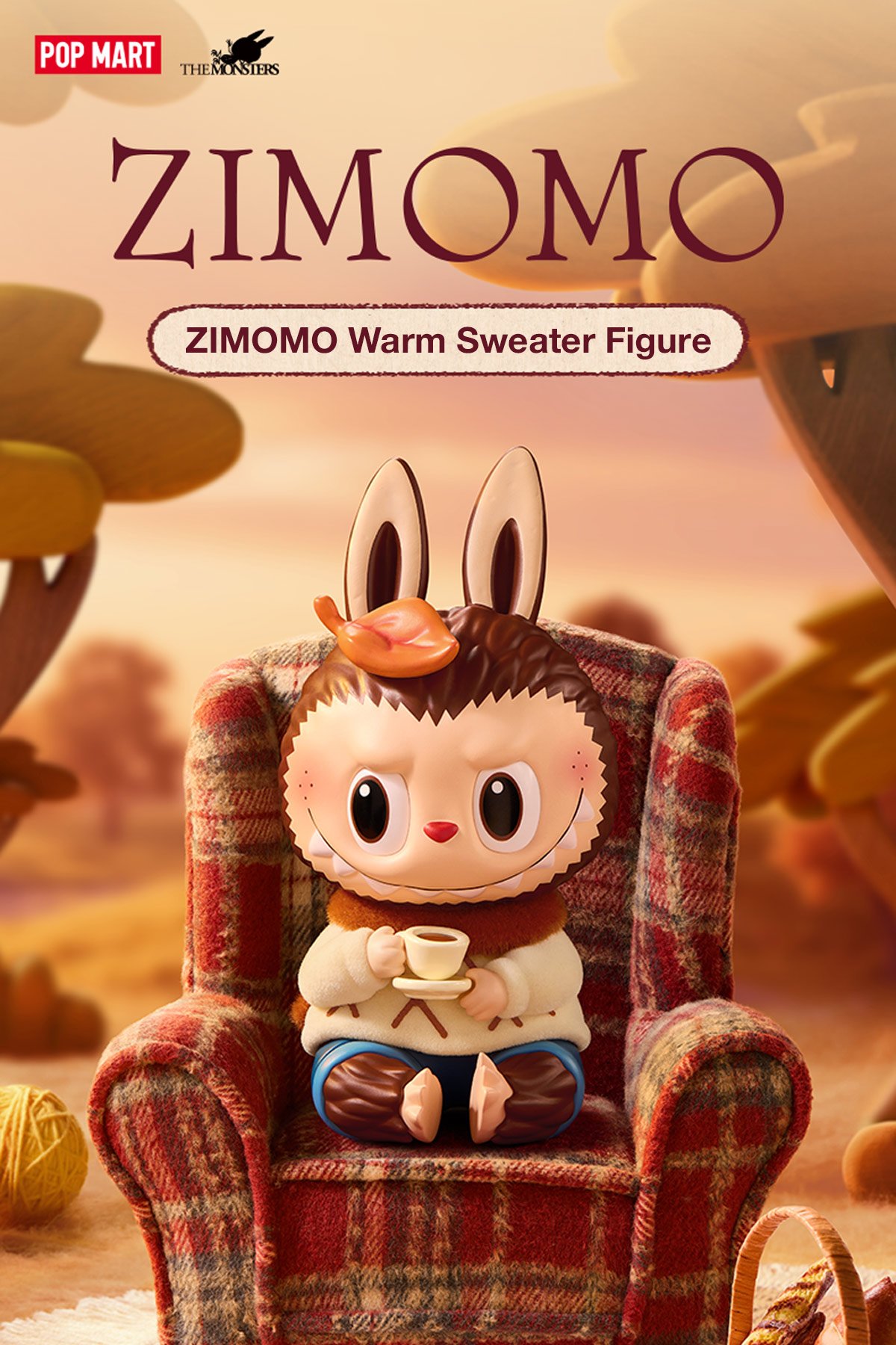 ZIMOMO Warm Sweater Figure - POP MART Official