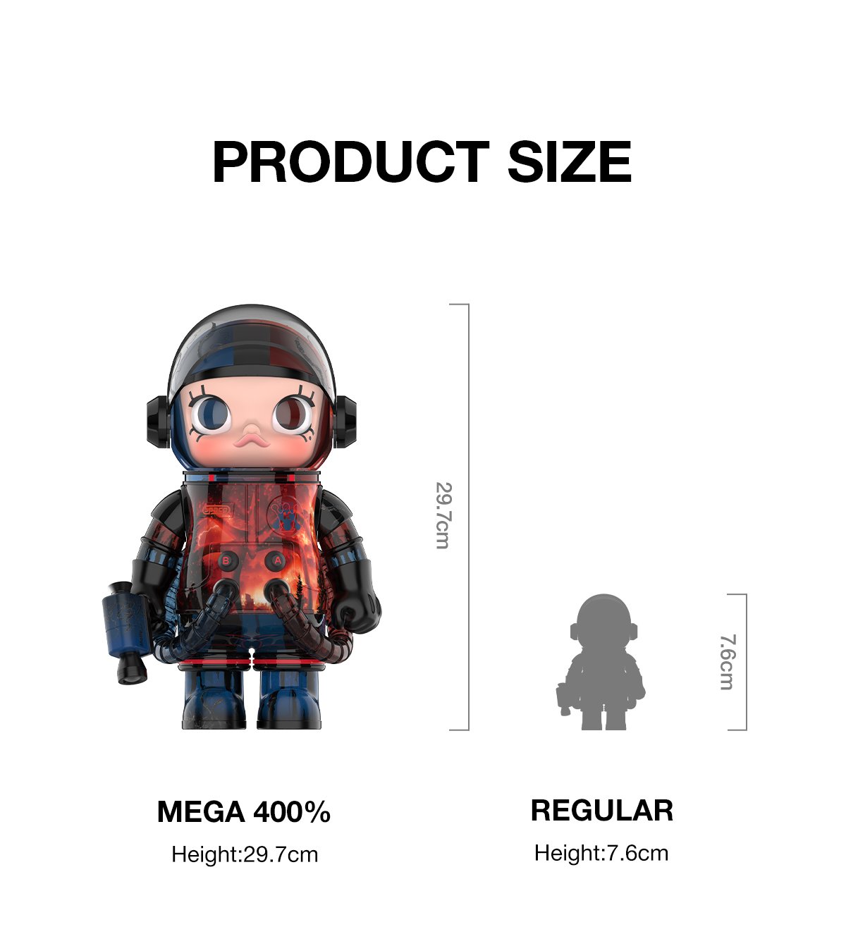 MEGA SPACE MOLLY 400% Stranger Things - POP MART Official