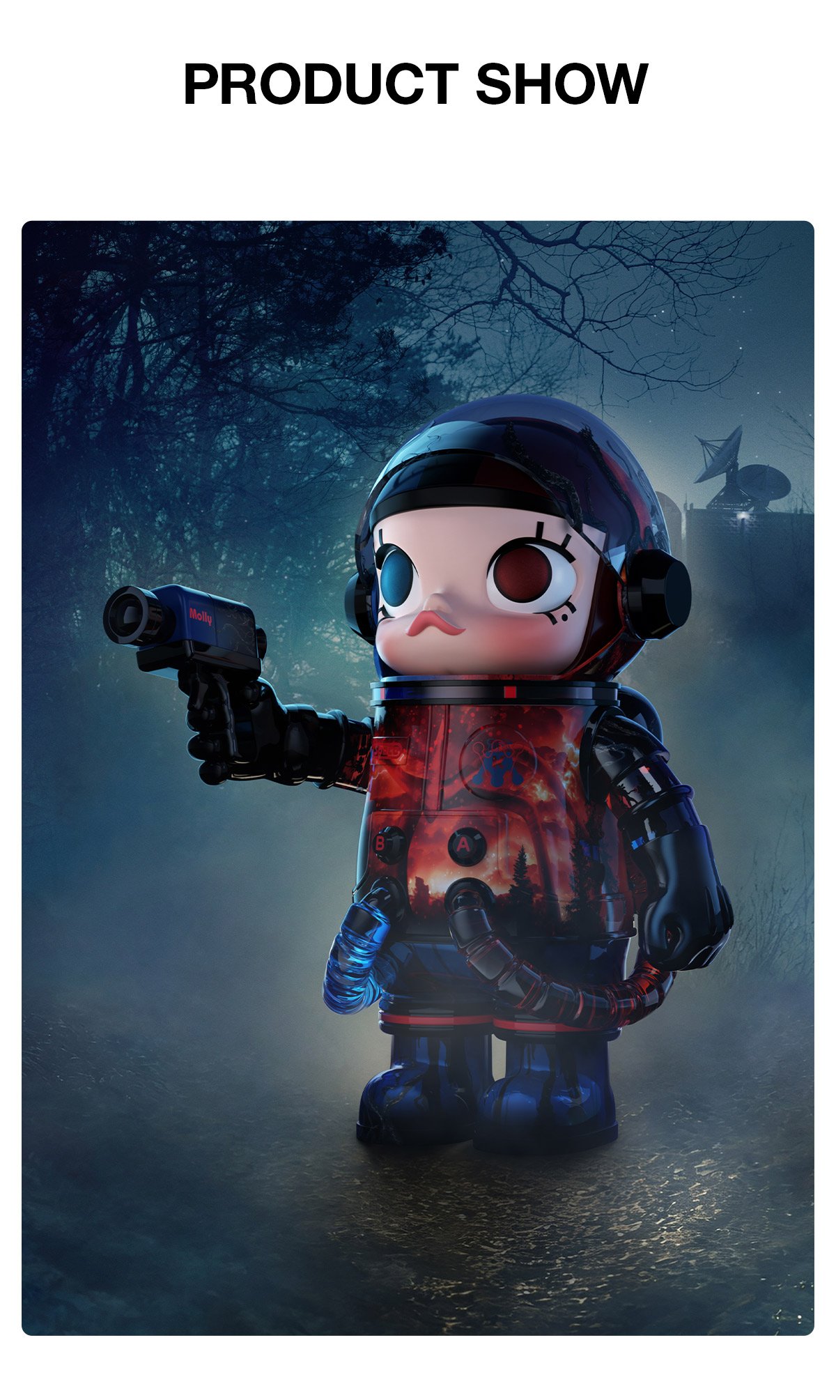 MEGA SPACE MOLLY 400% Stranger Things - POP MART Official