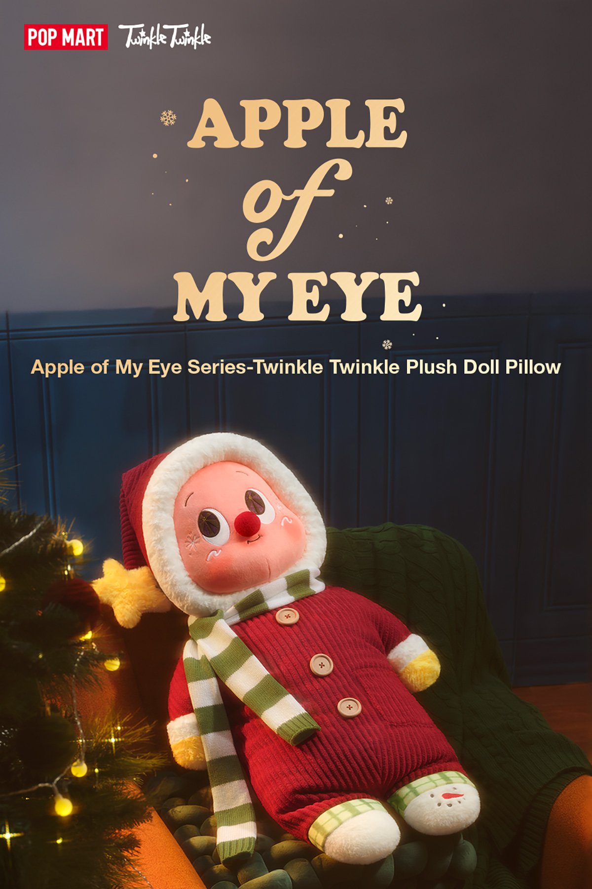 その他 POPMART Apple of MyEye Twinkle Twinkle Apple of My Eye Series-Twinkle Twinkle Plush Doll Pillow | POP