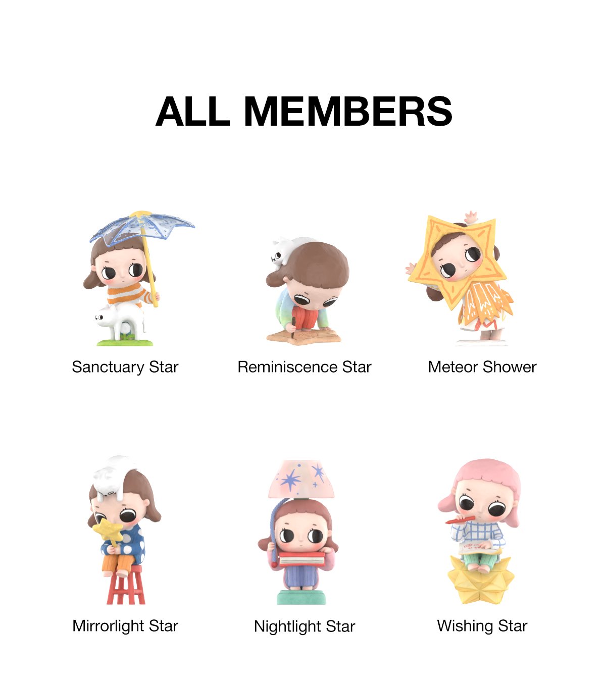 Nyota We are All Stars Series Figures | POP MART Official