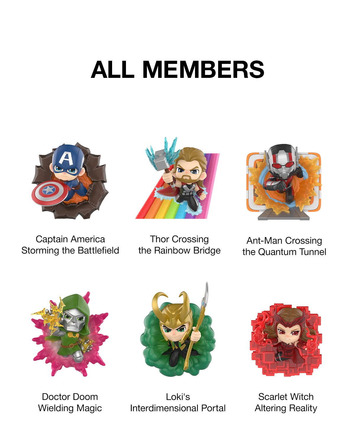 Marvel Across the Infinite Series Figures - POP MART Official