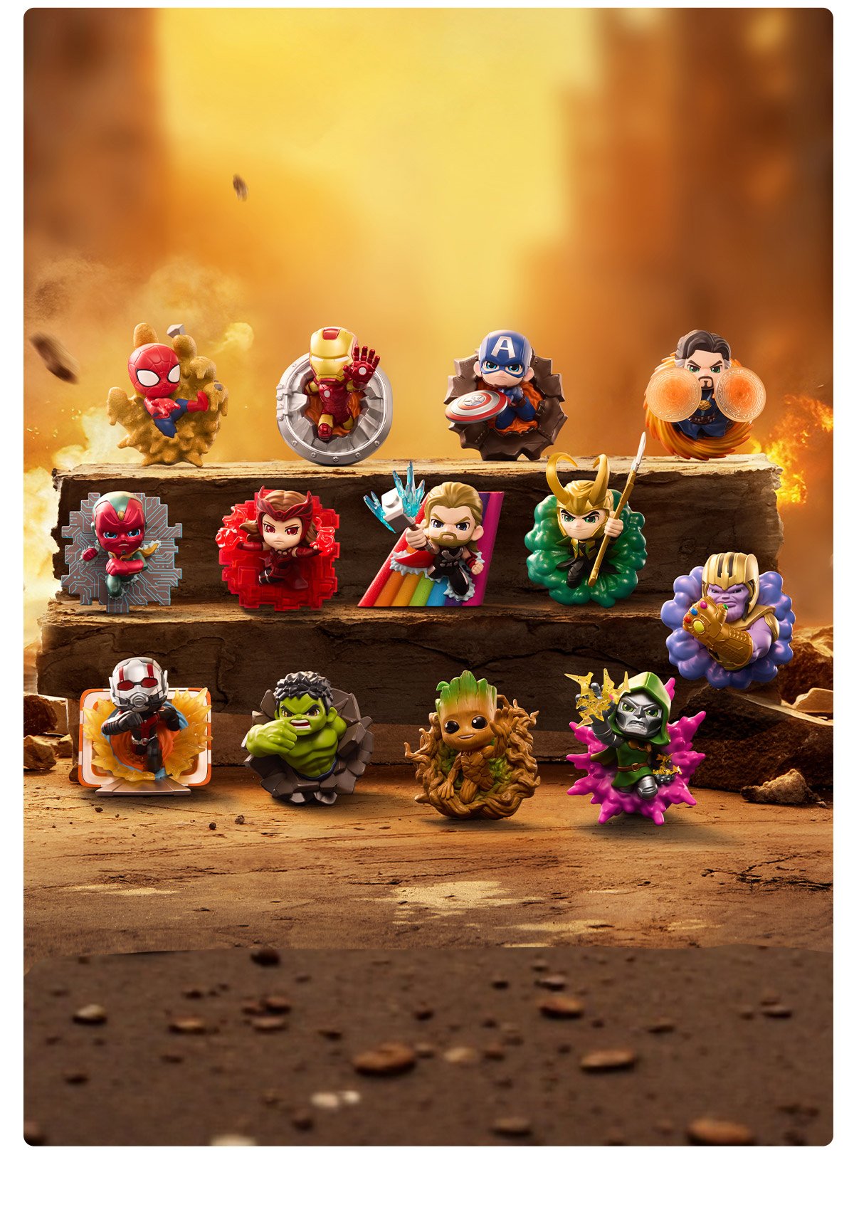 Marvel Across the Infinite Series Figures - POP MART Official