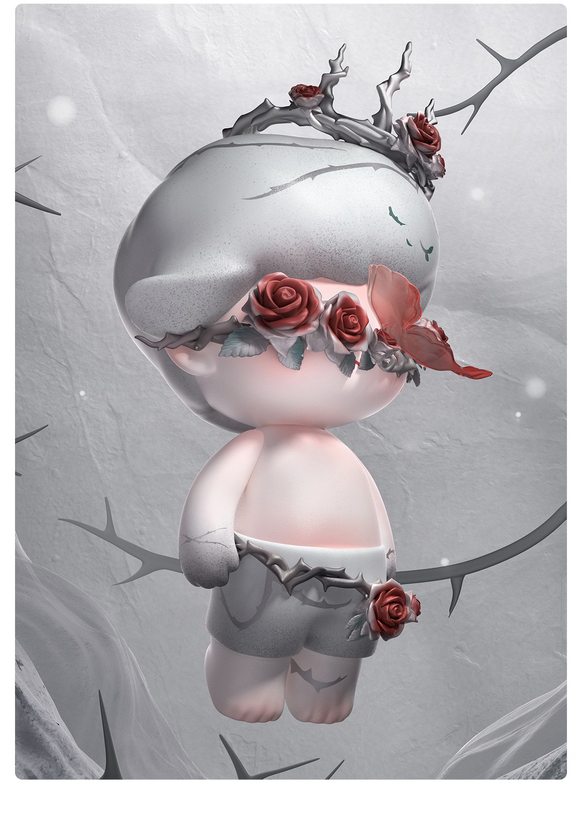 MEGA JUST DIMOO 400% Thorns - POP MART Official