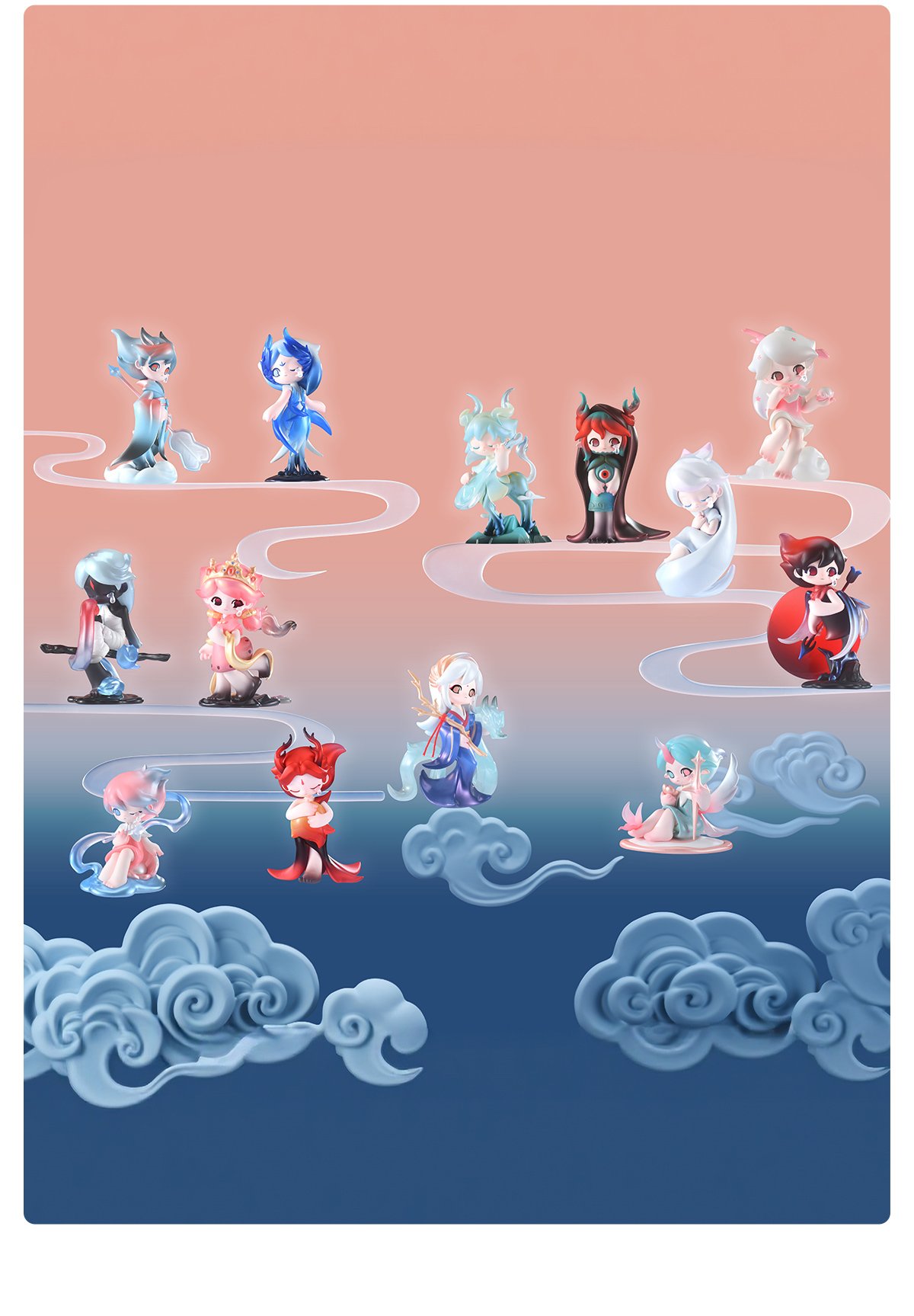 AZURA Ethereal Realm: Mythical Beasts Series Figures | POP MART