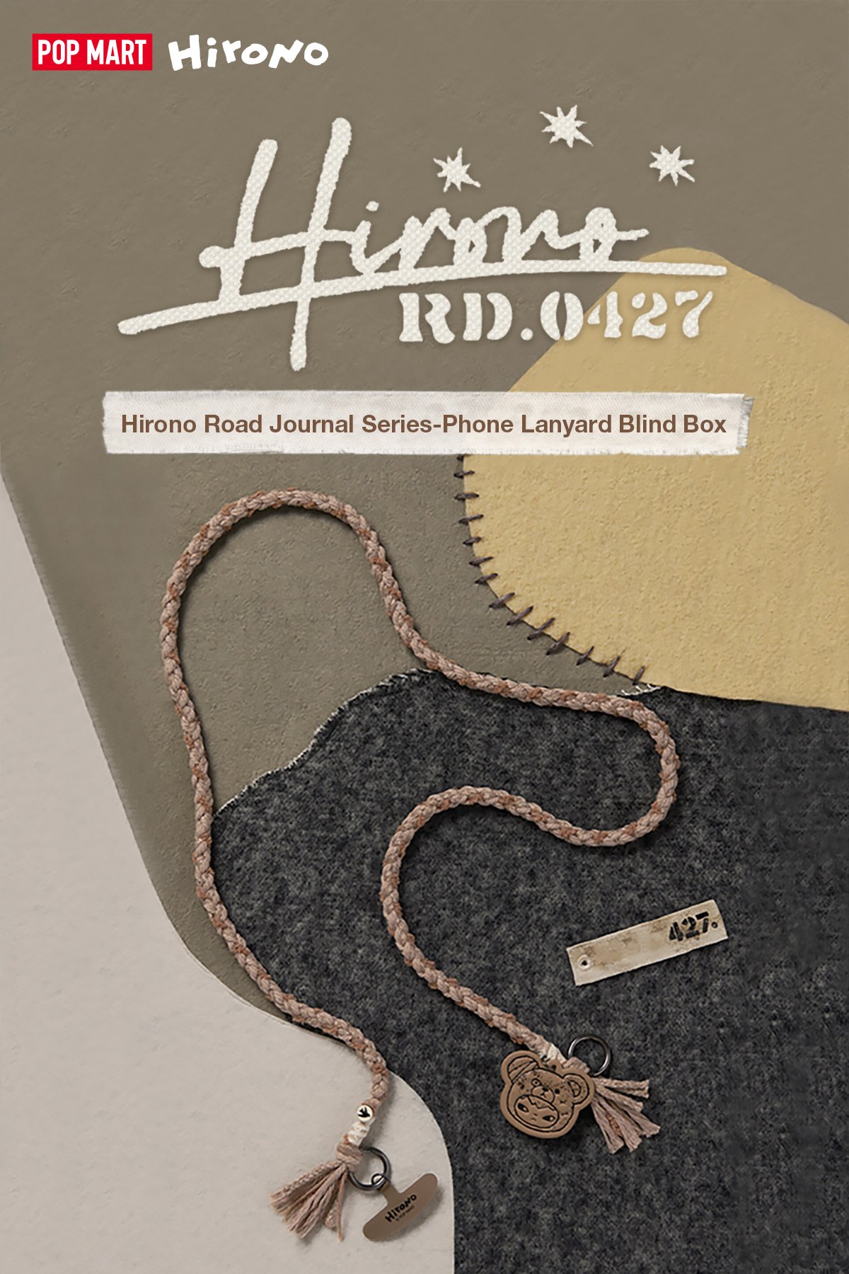 Hirono Road Journal Series-Phone Lanyard Blind Box | POP MART Official