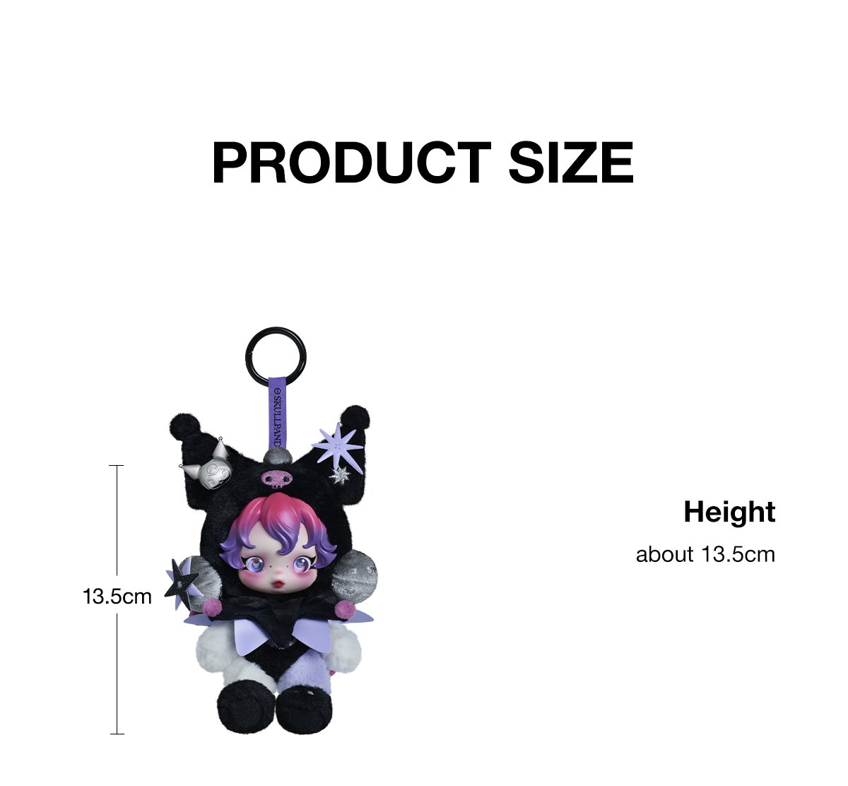 SKULLPANDA × KUROMI Plush - POP MART Official