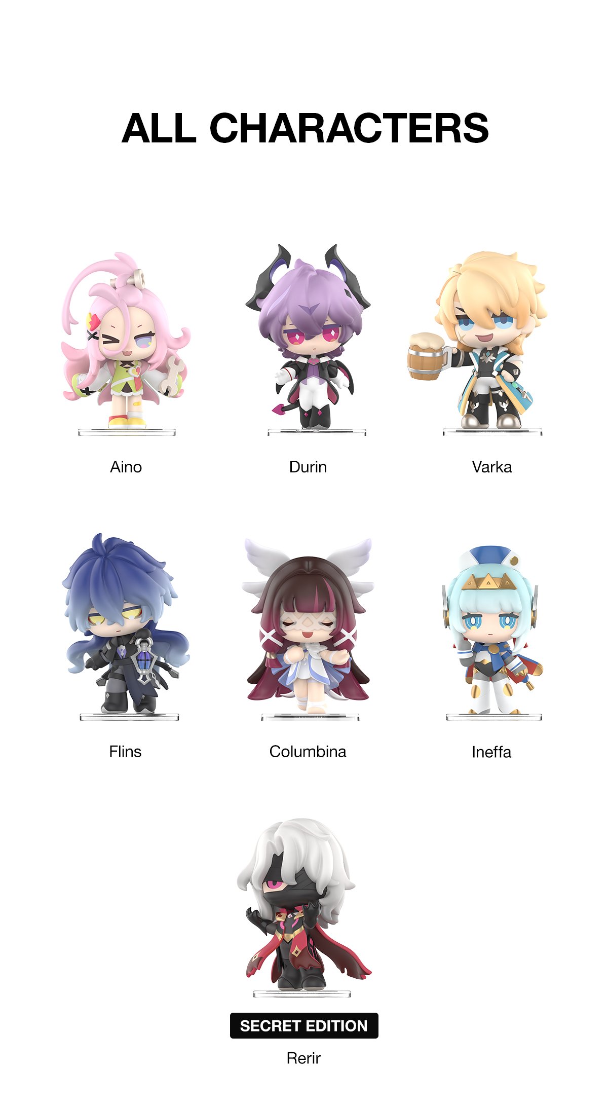 Genshin Impact Gathering Chibi Series Figures - POP MART Official