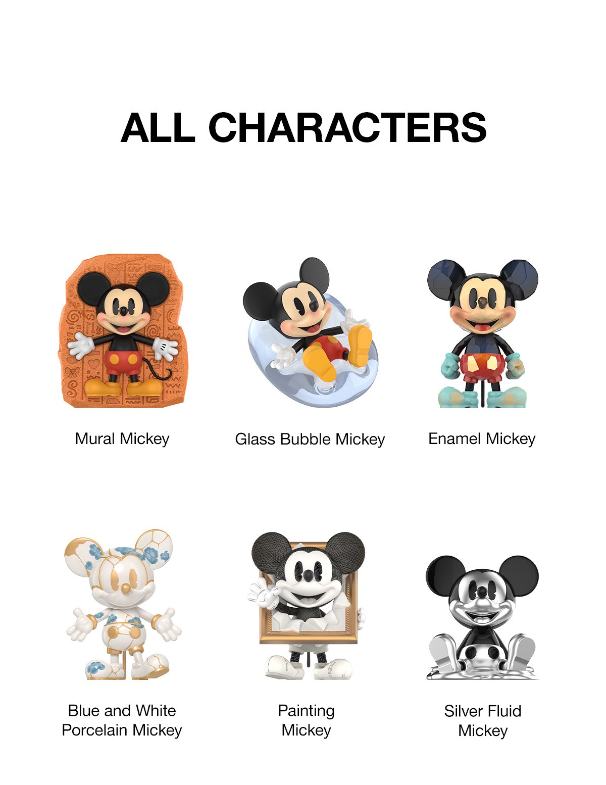 Disney Mickey Boundless Creativity Series Figures - POP MART Official