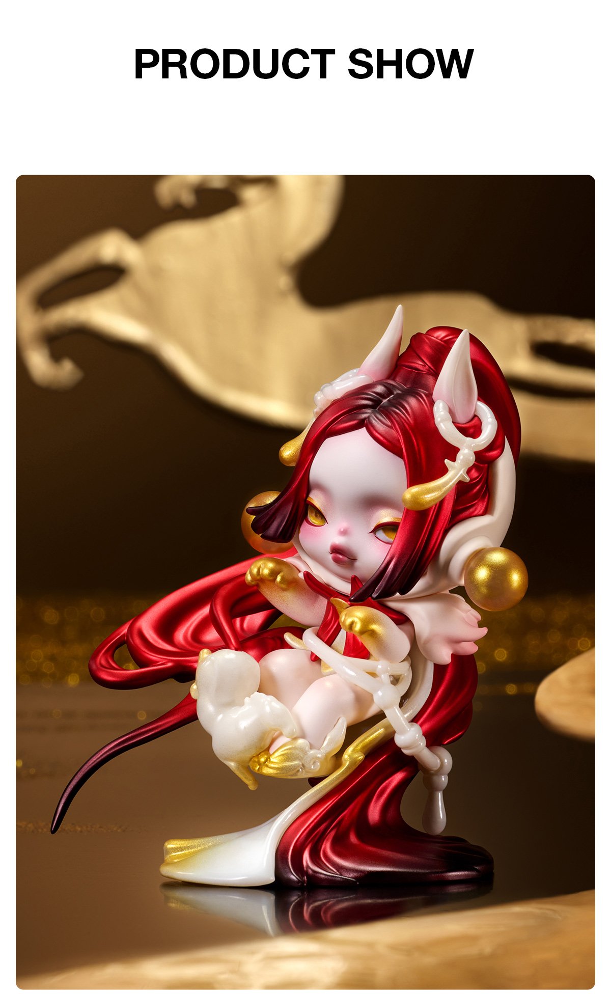 SKULLPANDA Celestial Horse Figure | POP MART Official