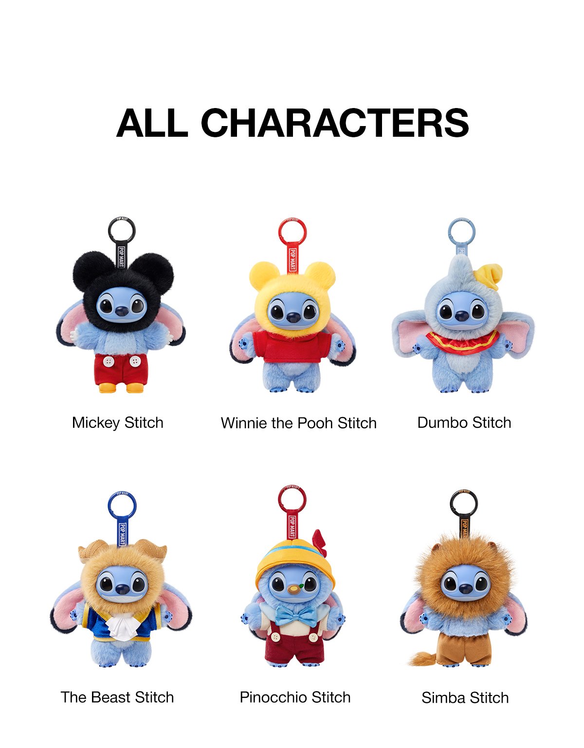 Stitch Adventure シリーズ ぬいぐるみペンダント Stitch Adventure Series Vinyl Plush Pendant - POP MART Official