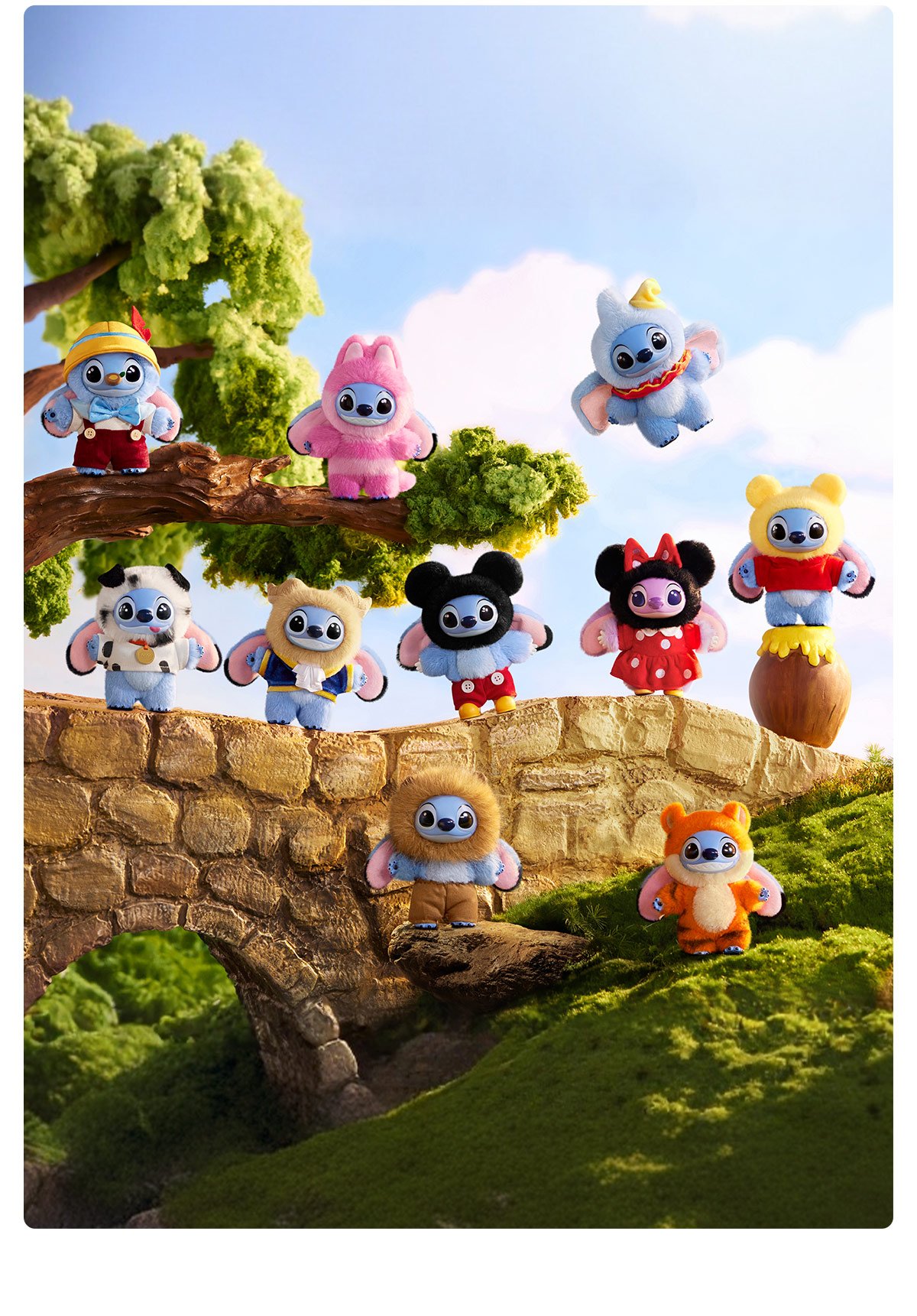 Stitch Adventure Series Vinyl Plush Pendant | POP MART Official