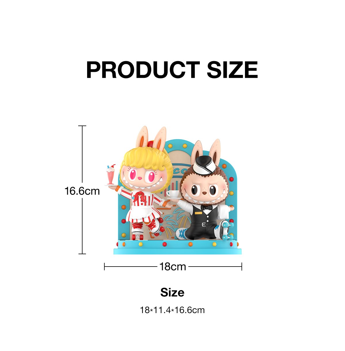 THE MONSTERS Cafeteria Figurine - POP MART Official